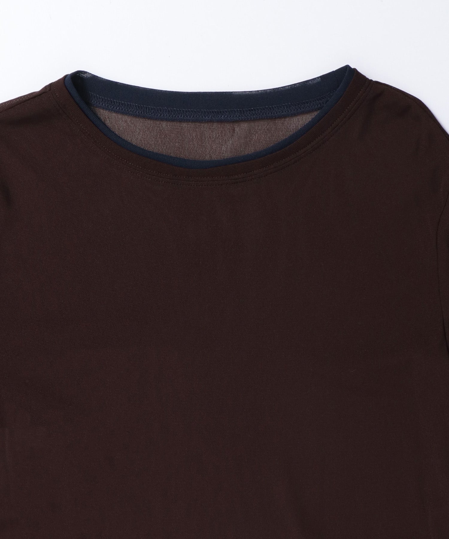 BICOLOR SHEER TOPS