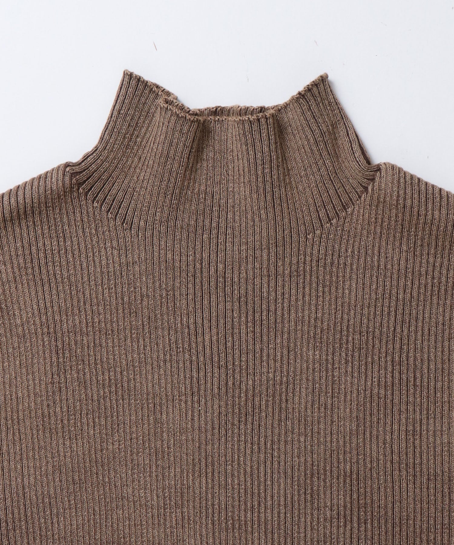 コットン リブ ストーンウォッシュ リブニット