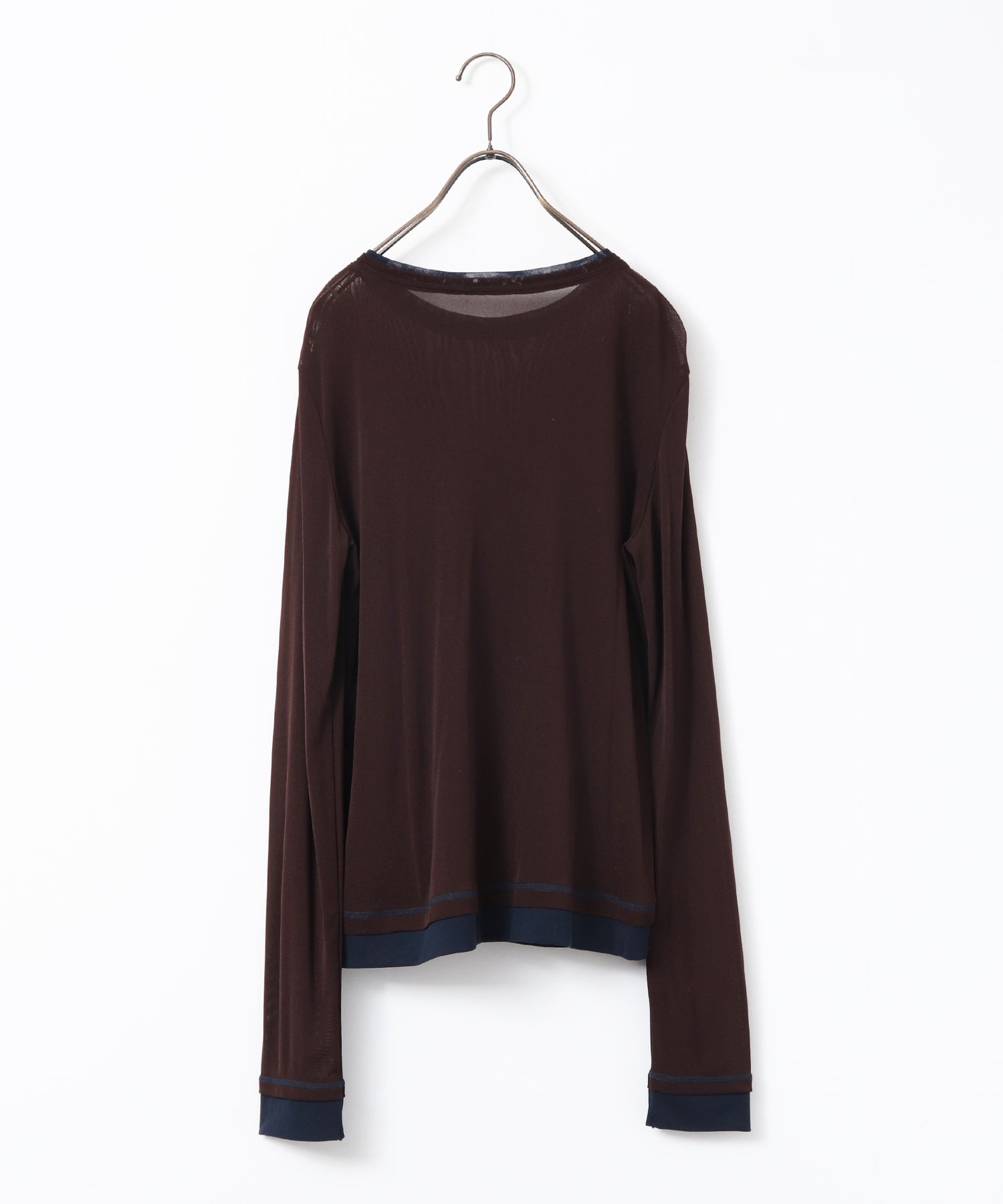 BICOLOR SHEER TOPS