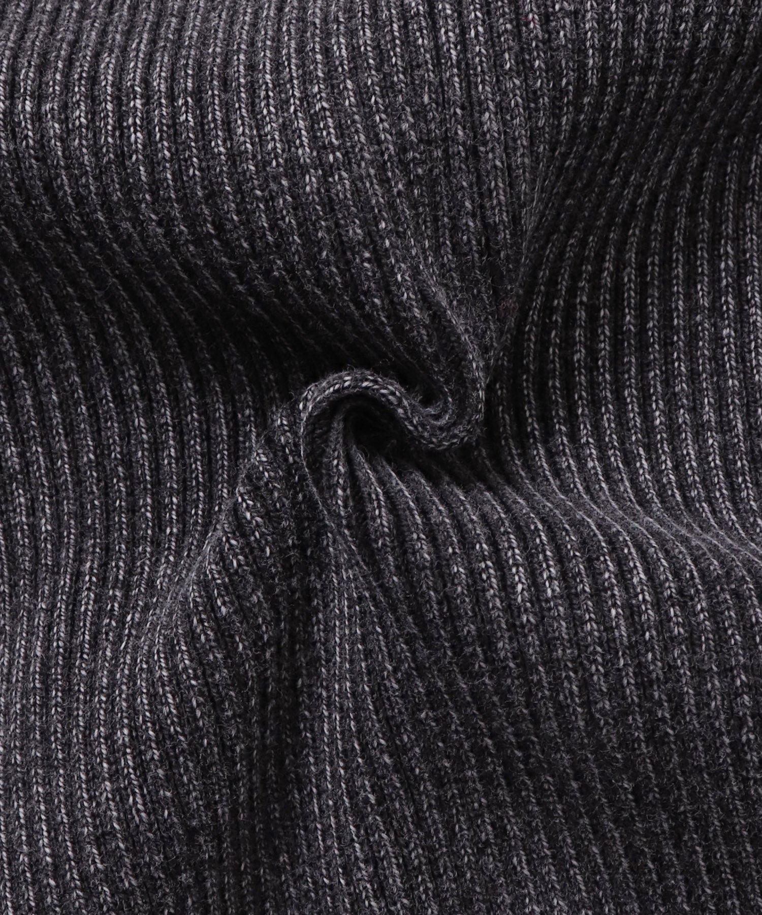 コットン リブ ストーンウォッシュ リブニット