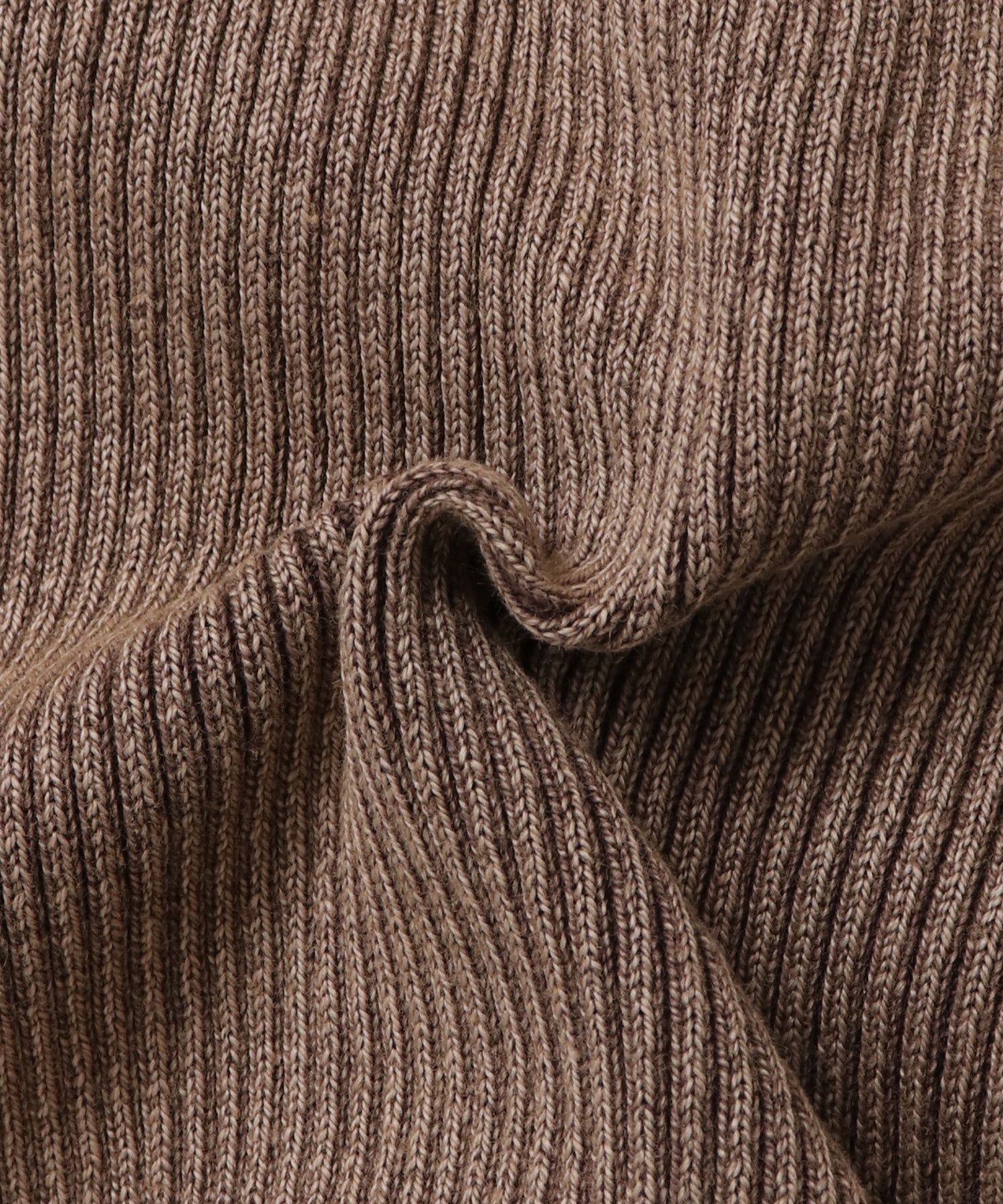 コットン リブ ストーンウォッシュ リブニット