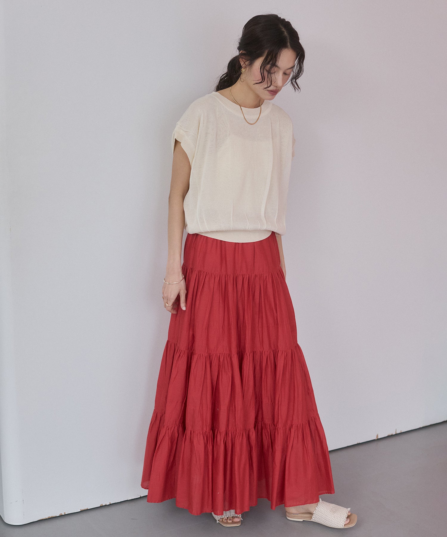 REVERSIBLE COLOR-BLOCK KNIT