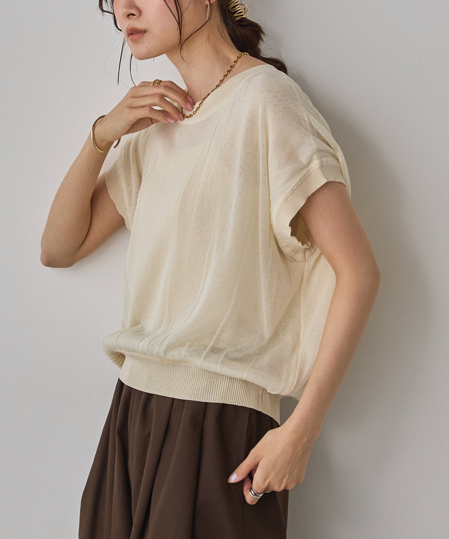 REVERSIBLE COLOR-BLOCK KNIT
