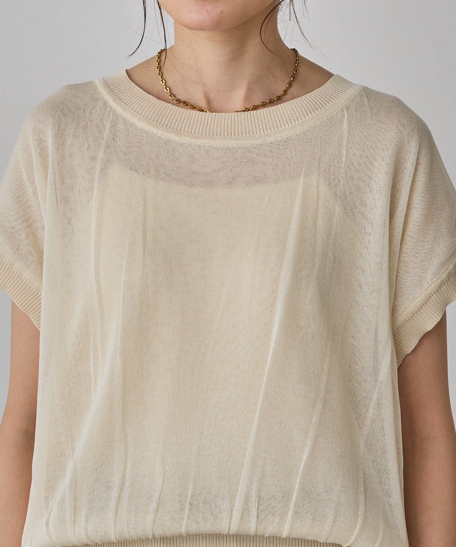 REVERSIBLE COLOR-BLOCK KNIT