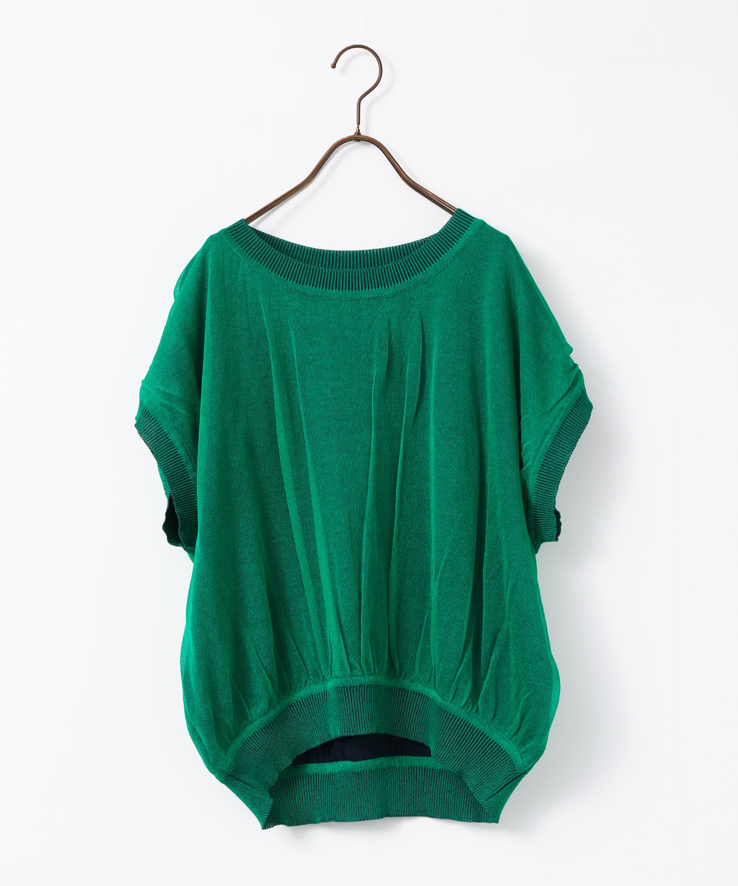 REVERSIBLE COLOR-BLOCK KNIT