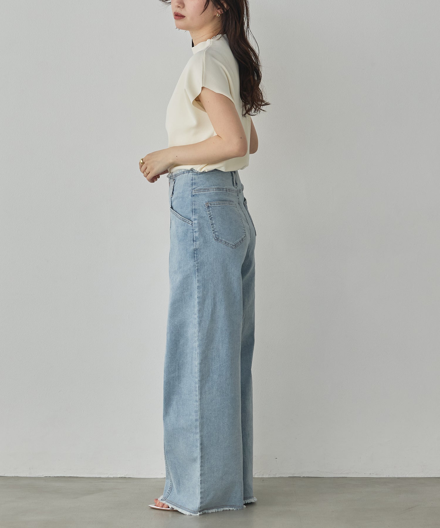 FRENCH-SLEEVE KNIT TOPS