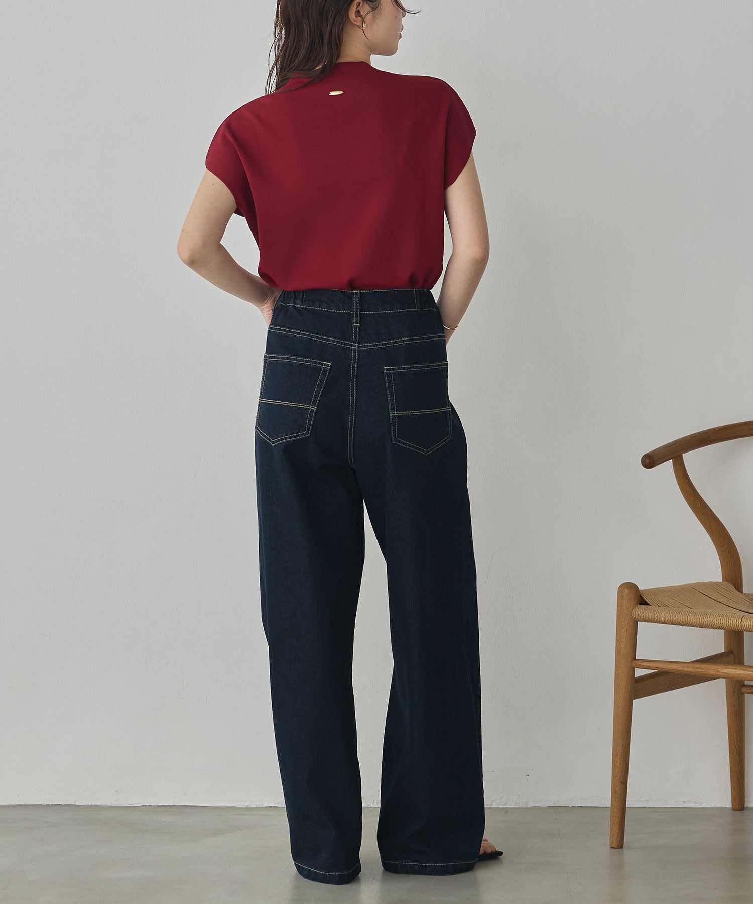 FRENCH-SLEEVE KNIT TOPS