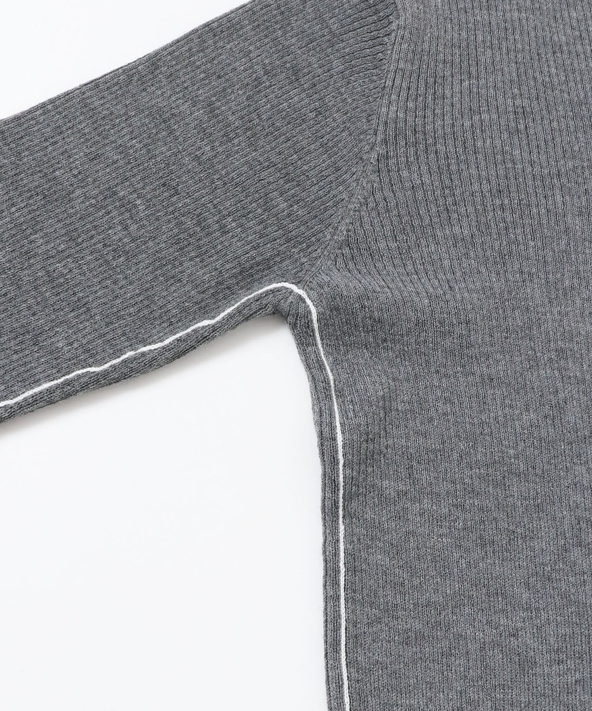 STRIPED WOOL-BLEND KNIT