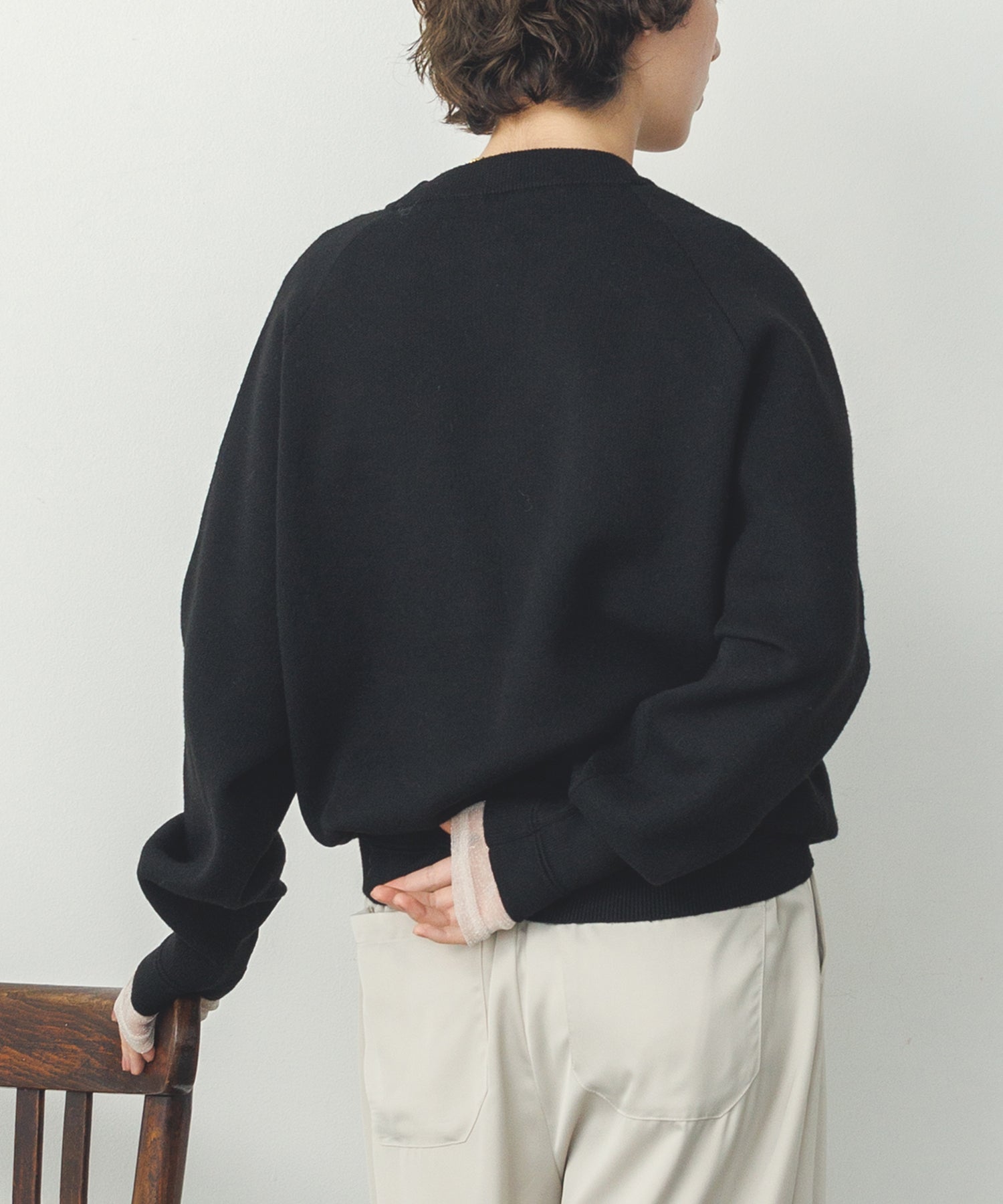 【WEB限定/別注】【新色追加】ソフトタッチ ロゴニット