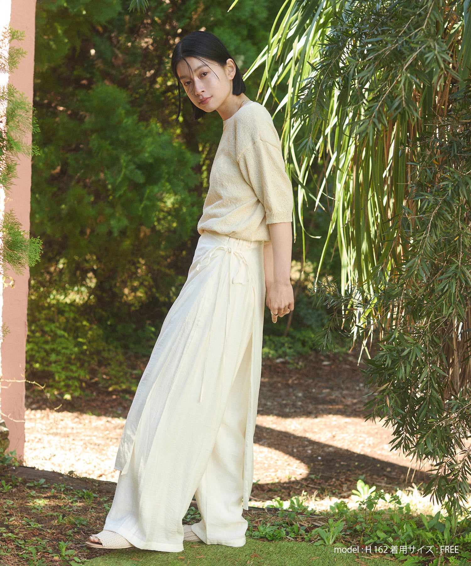 【別注】ハーフスリーブ サマーニット