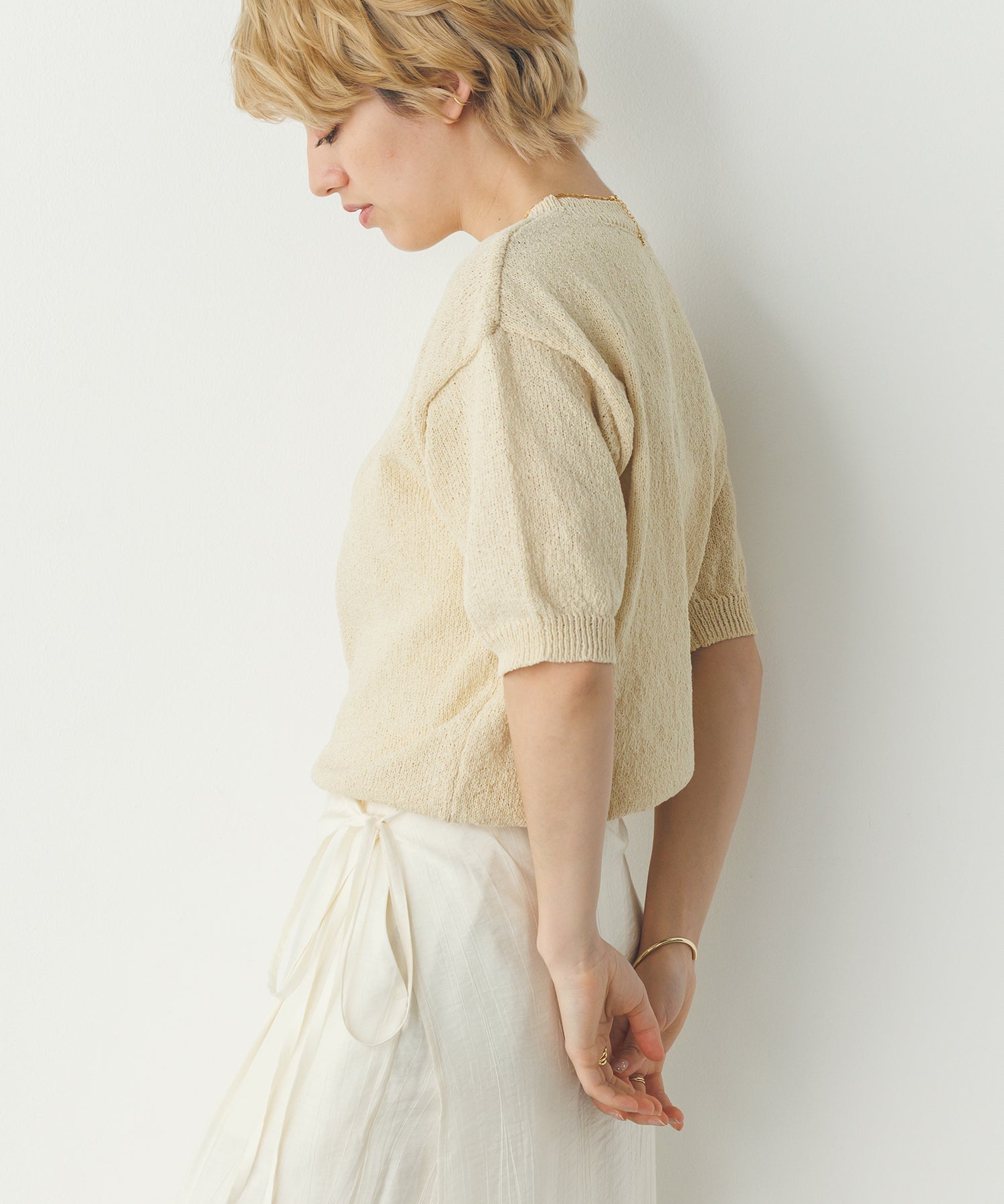 HALF SLEEVE SUMMER KNIT