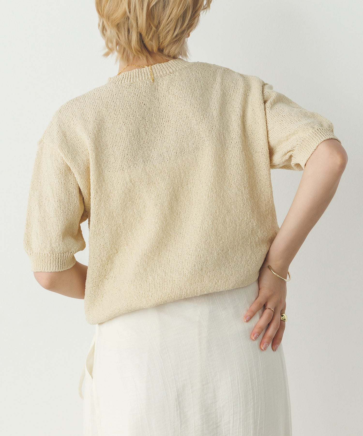 HALF SLEEVE SUMMER KNIT