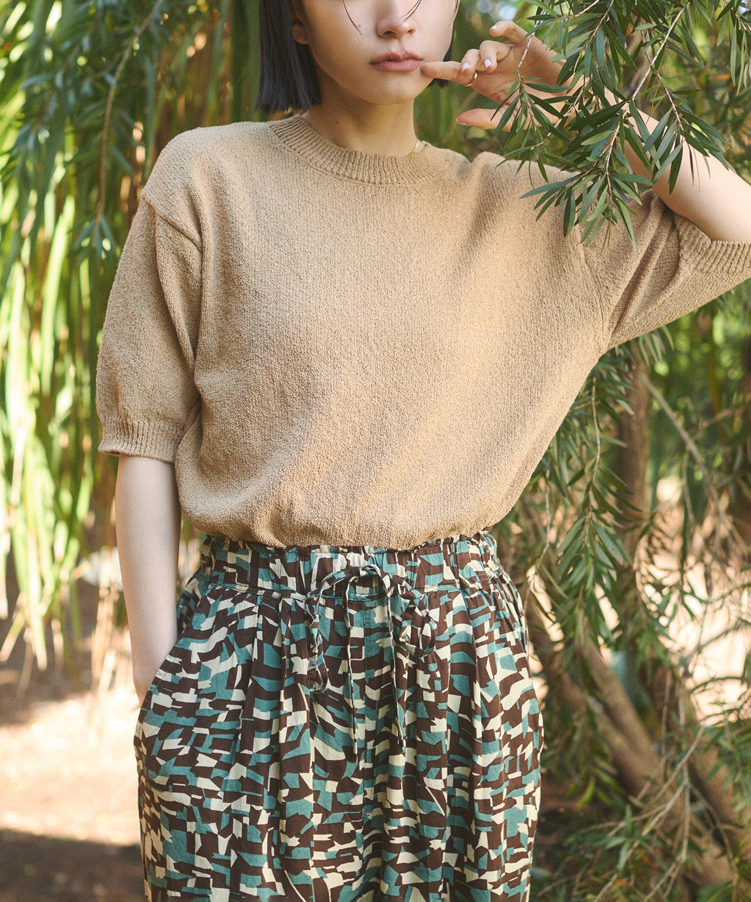 HALF SLEEVE SUMMER KNIT