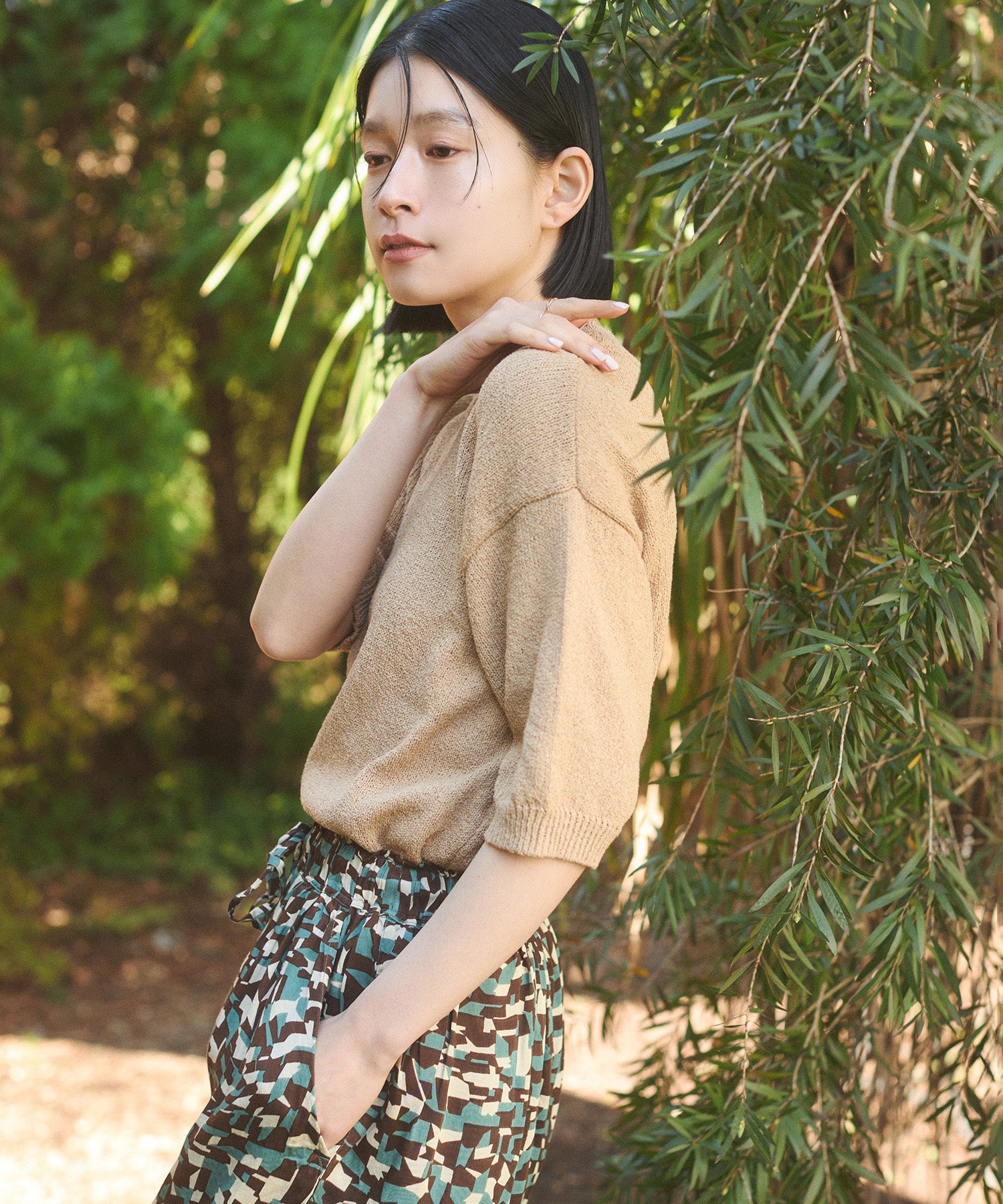 HALF SLEEVE SUMMER KNIT