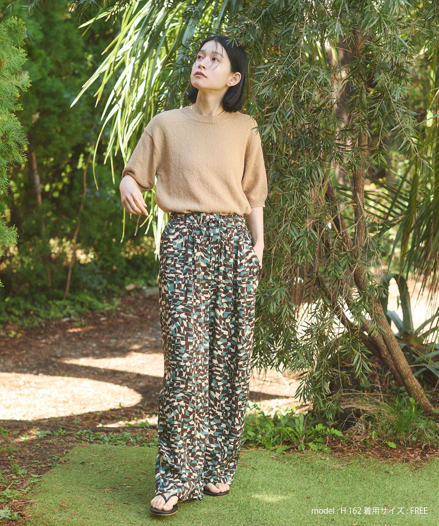 【別注】ハーフスリーブ サマーニット