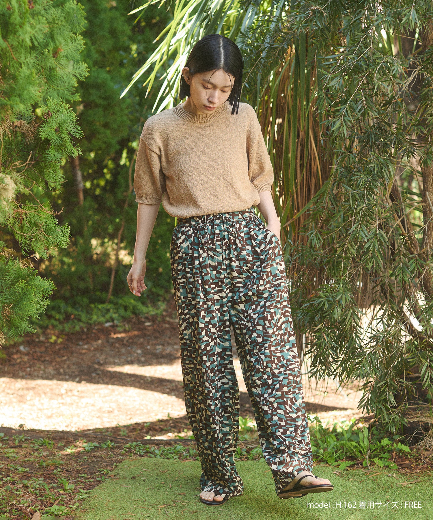 【別注】ハーフスリーブ サマーニット