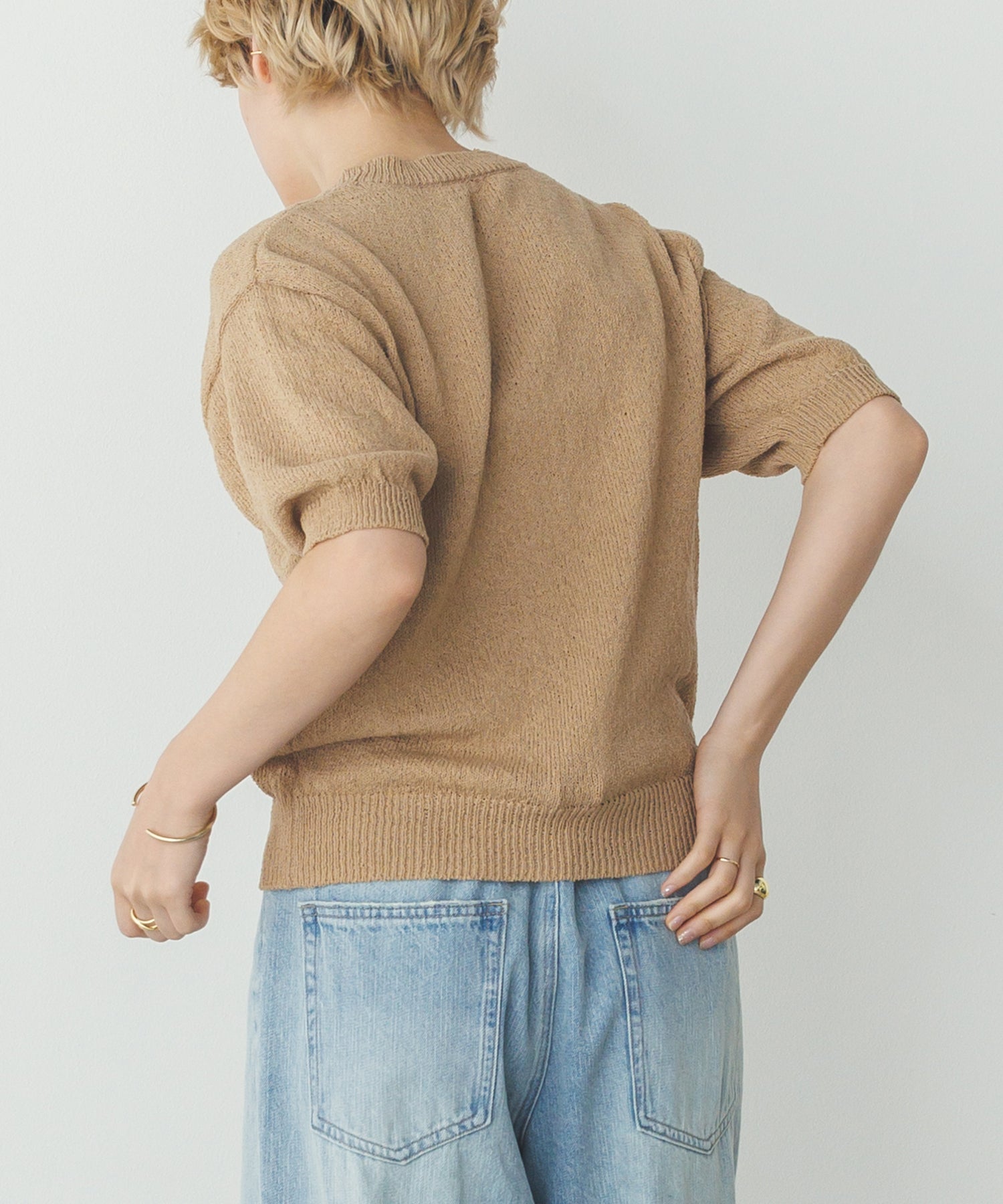 HALF SLEEVE SUMMER KNIT