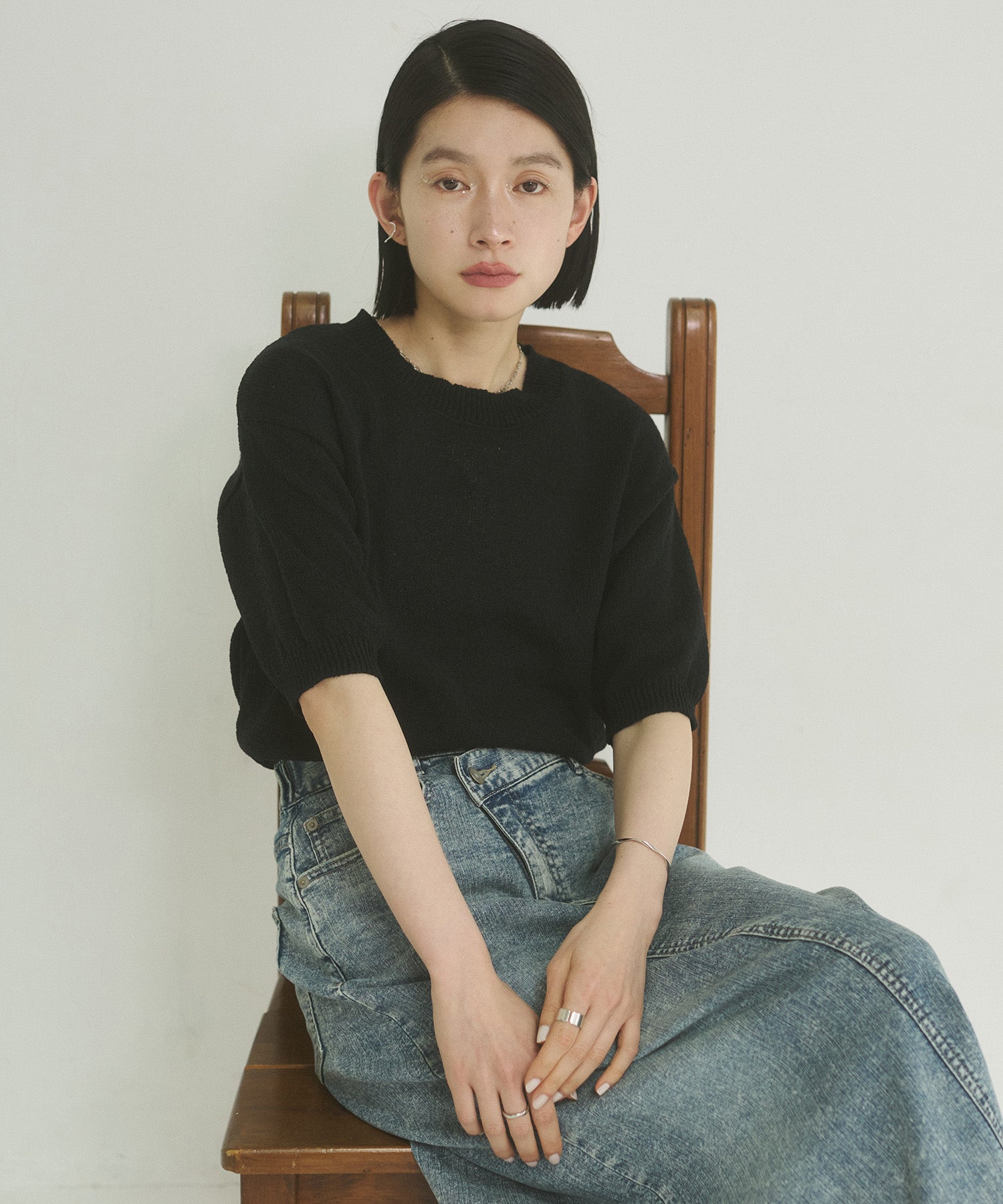 HALF SLEEVE SUMMER KNIT