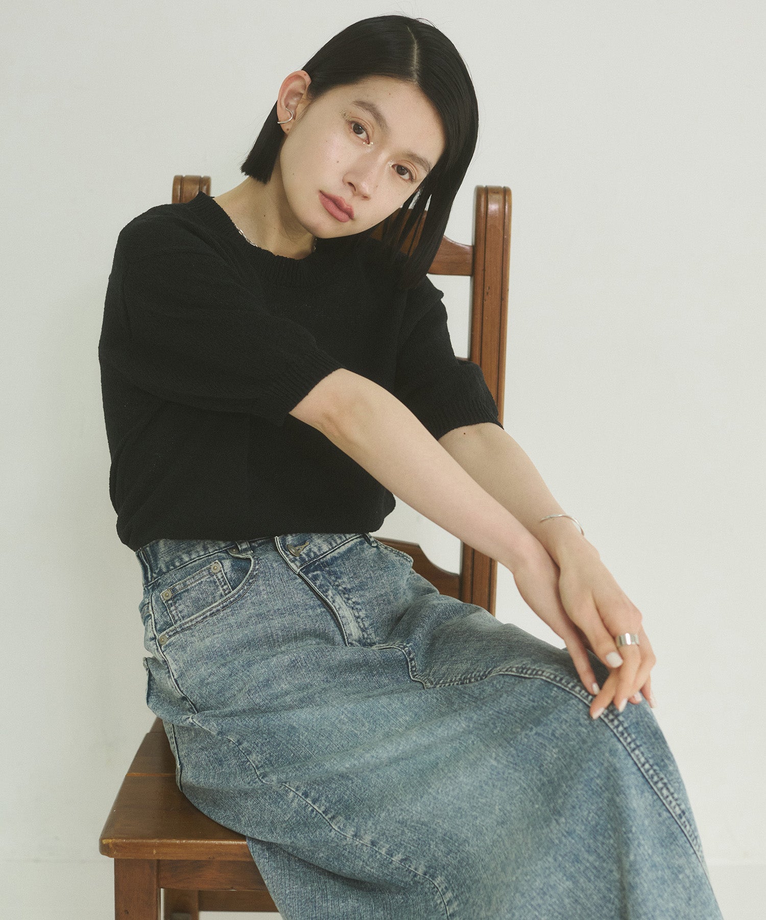 HALF SLEEVE SUMMER KNIT