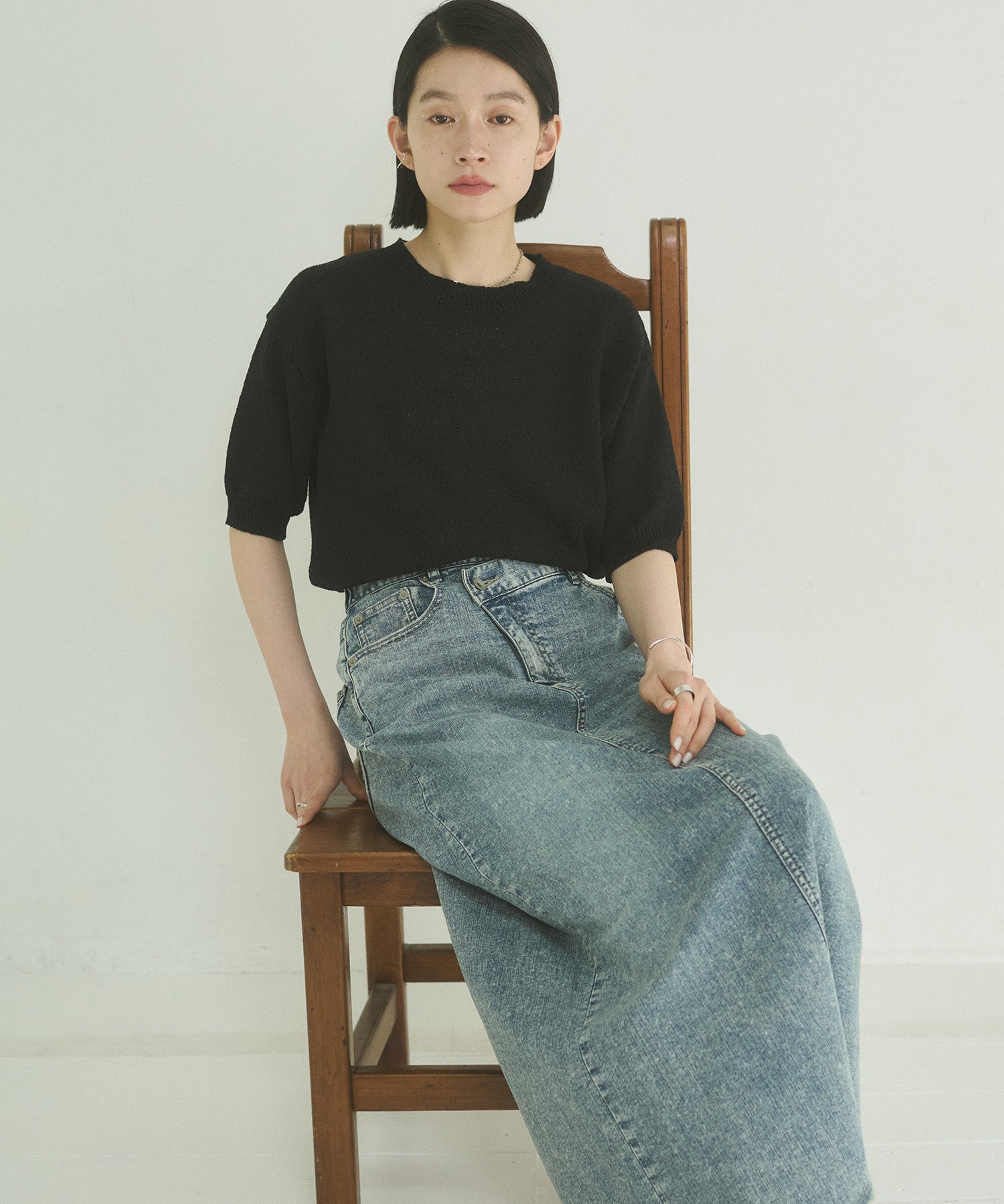 HALF SLEEVE SUMMER KNIT