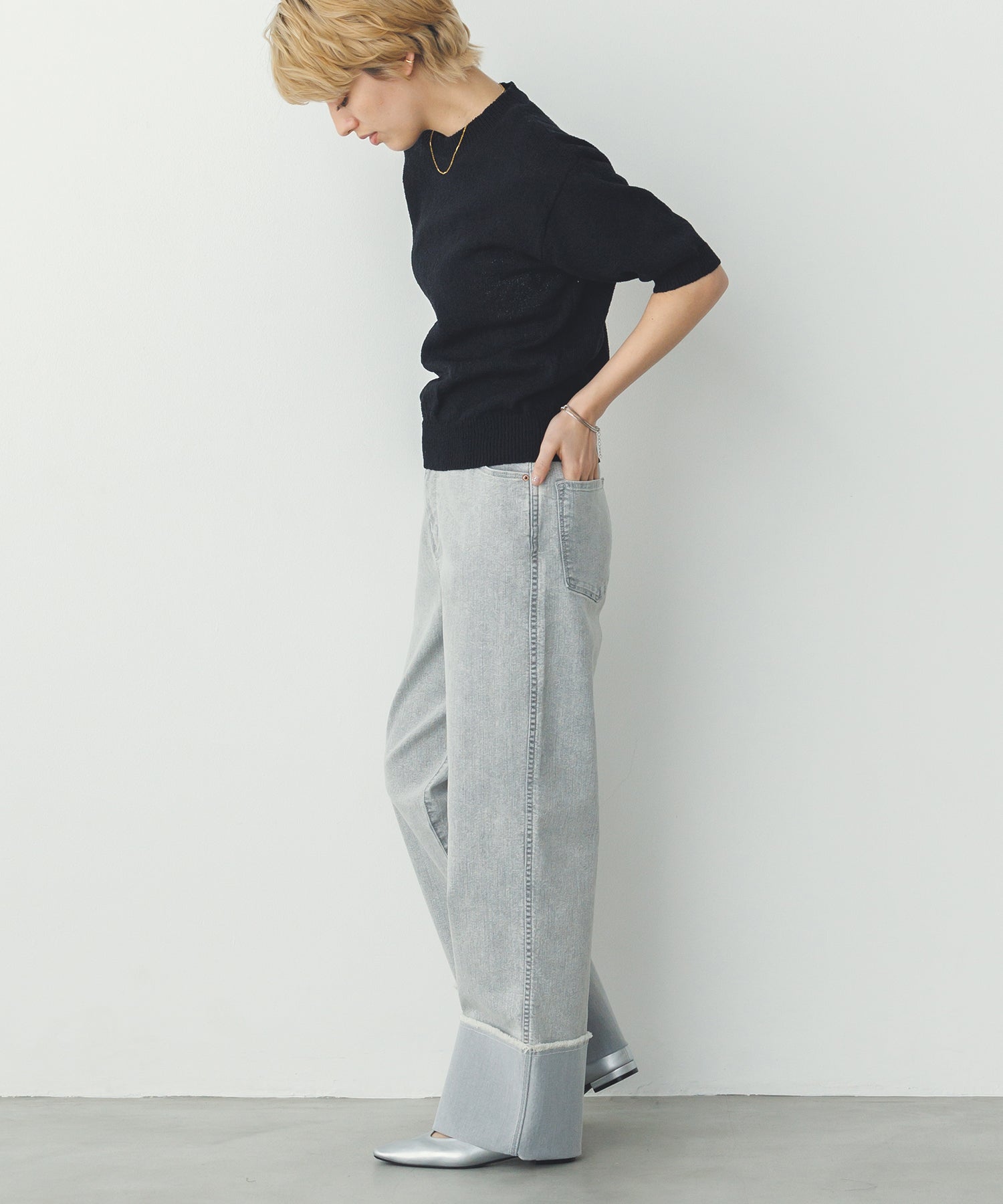 HALF SLEEVE SUMMER KNIT