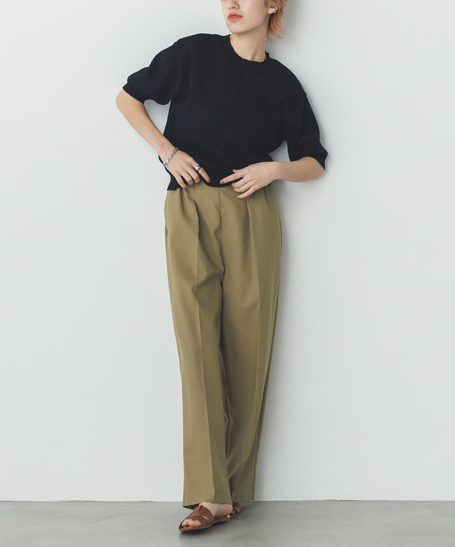 HALF SLEEVE SUMMER KNIT