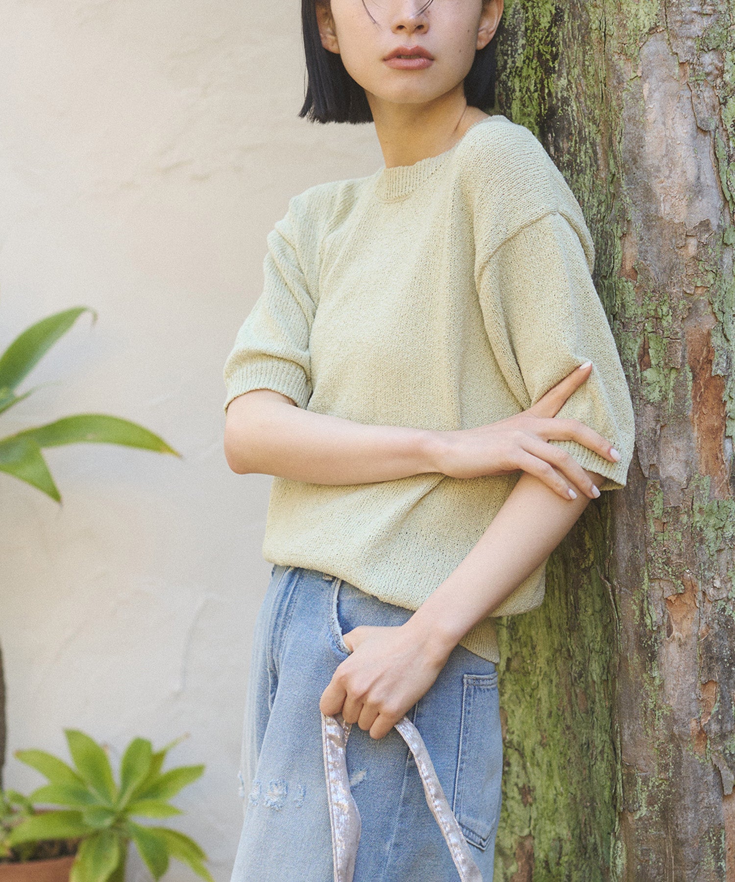 HALF SLEEVE SUMMER KNIT