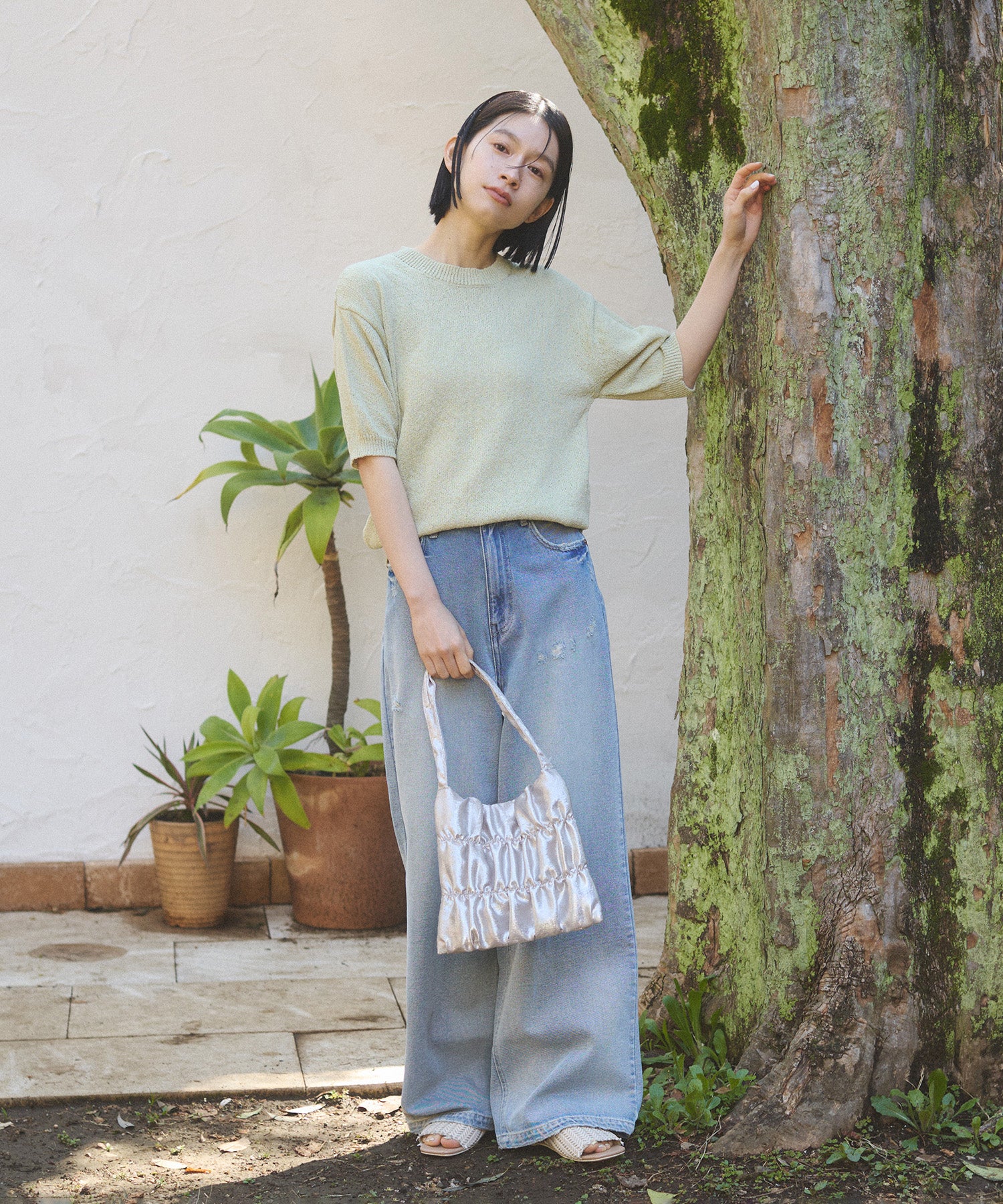 HALF SLEEVE SUMMER KNIT