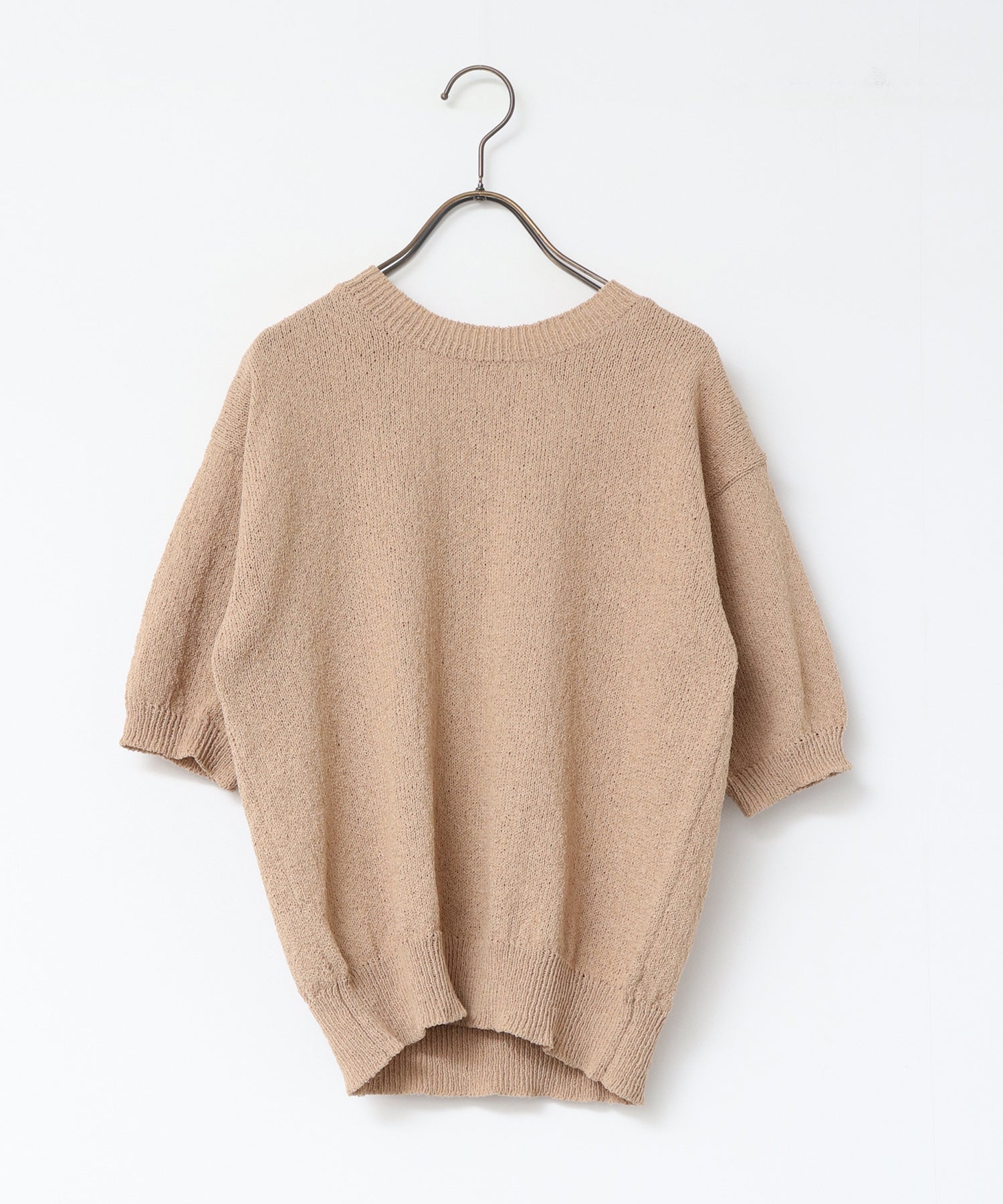 【別注】ハーフスリーブ サマーニット