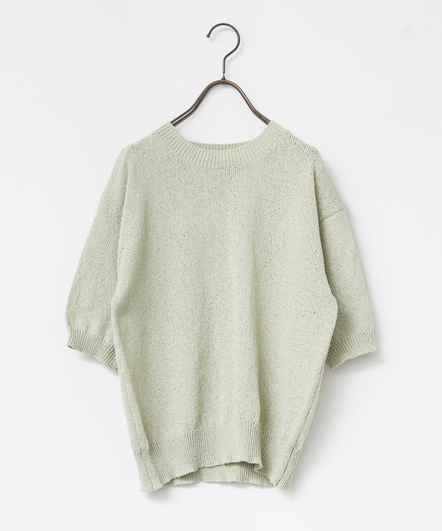 【別注】ハーフスリーブ サマーニット