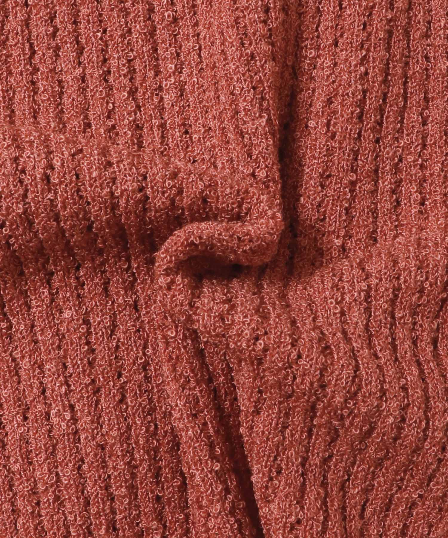 リブニットビスチェ