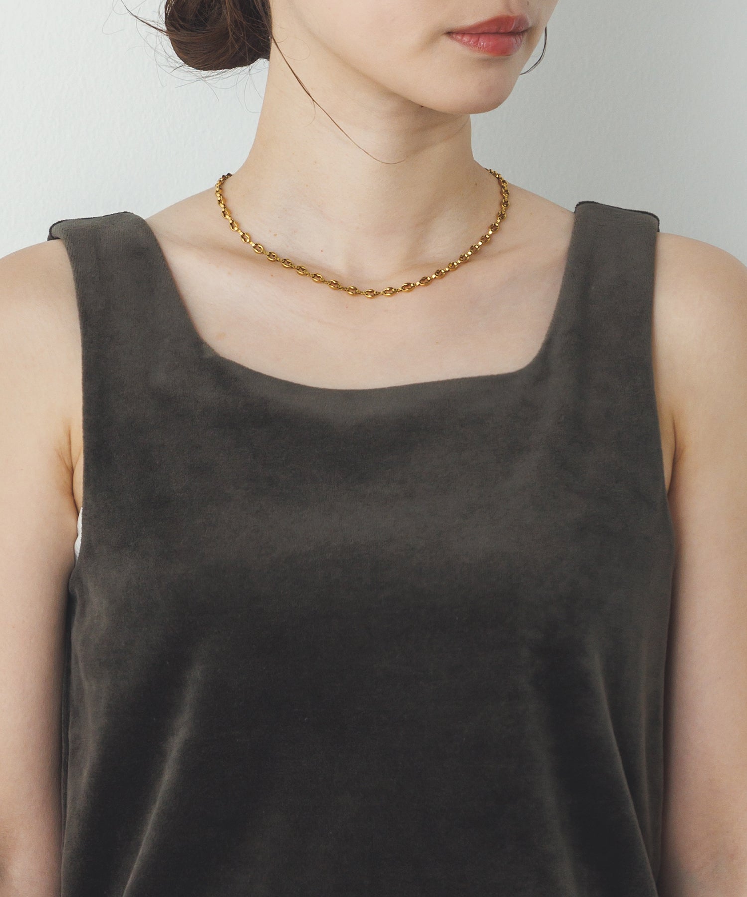 VELOR 2WAY SQUARE TANK TOP