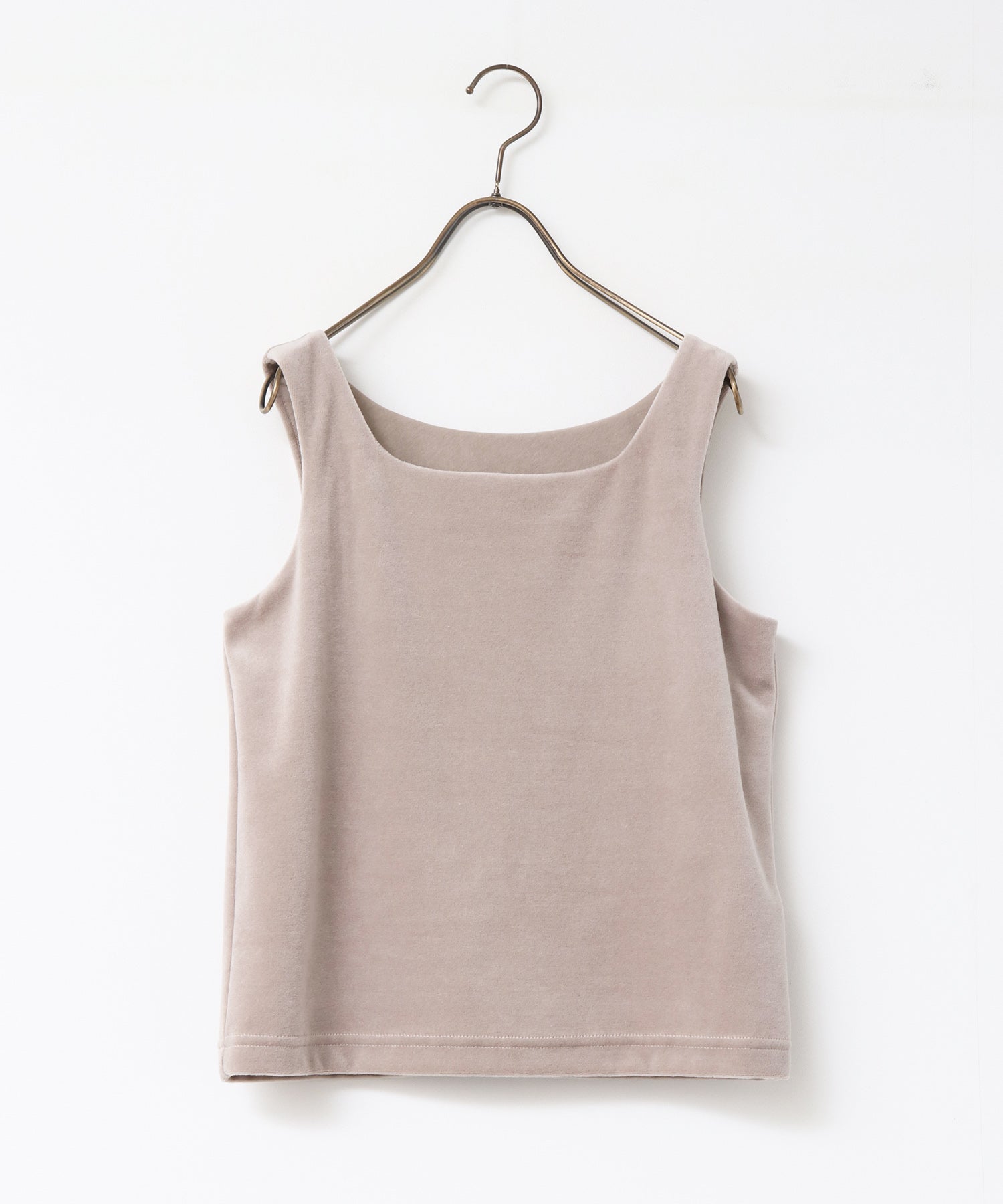VELOR 2WAY SQUARE TANK TOP