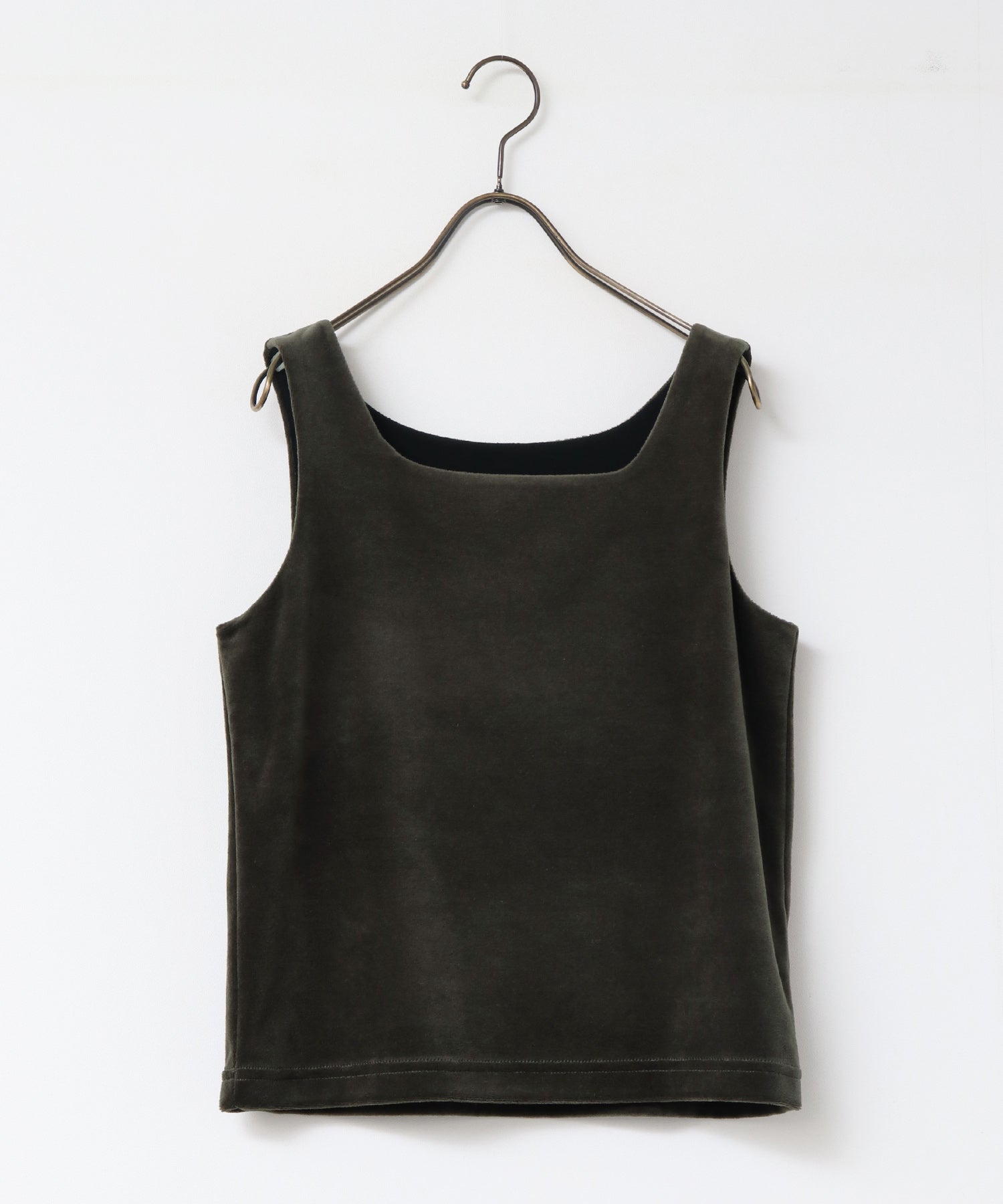 VELOR 2WAY SQUARE TANK TOP