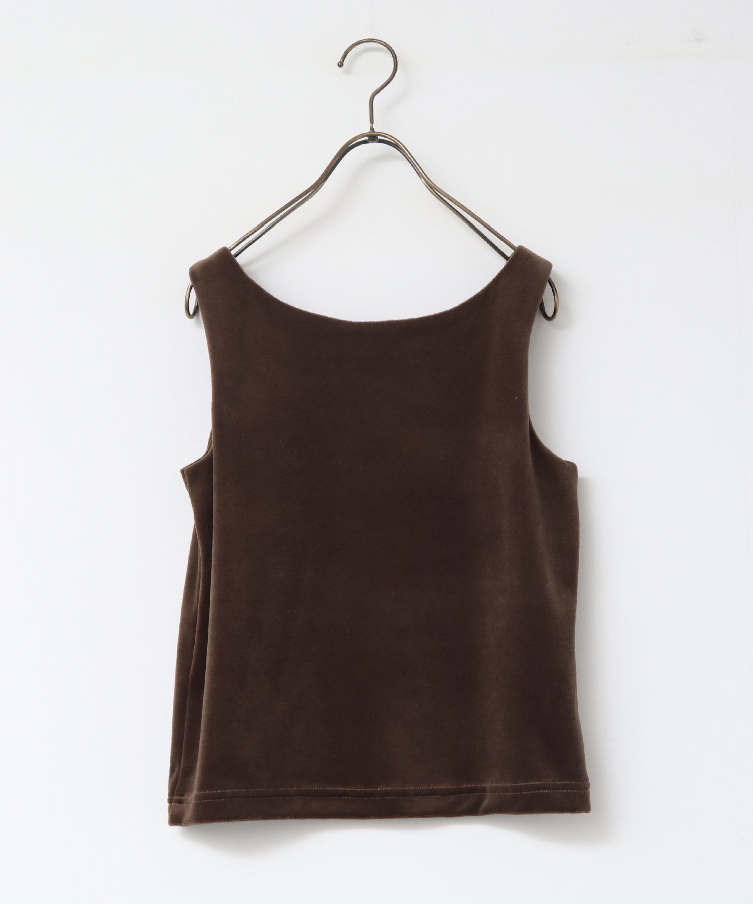 VELOR 2WAY SQUARE TANK TOP