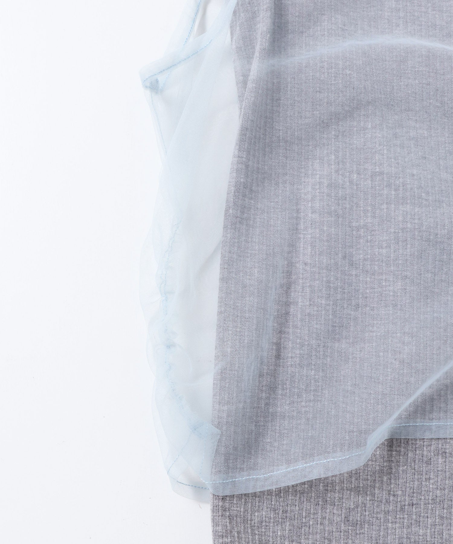 TULLE LAYERED TANK TOP