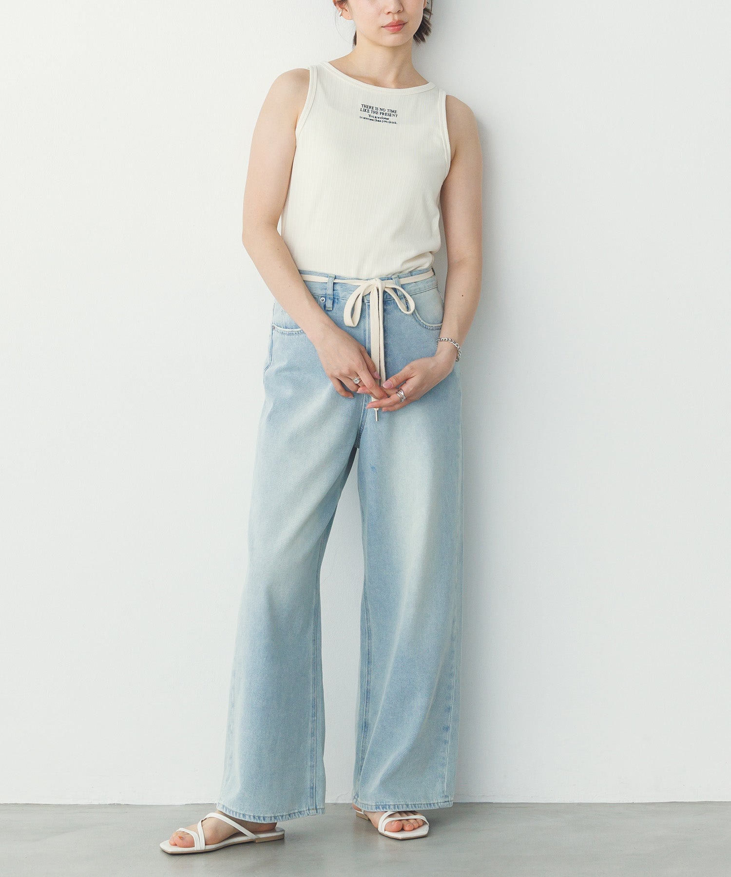LOGO EMBROIDERY TANK TOP