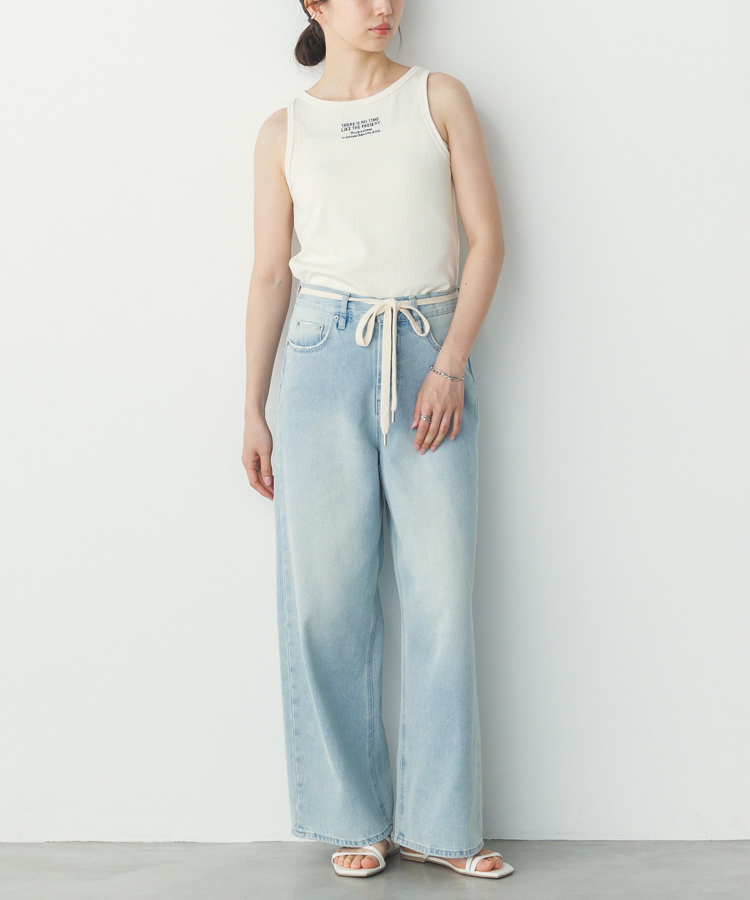 LOGO EMBROIDERY TANK TOP