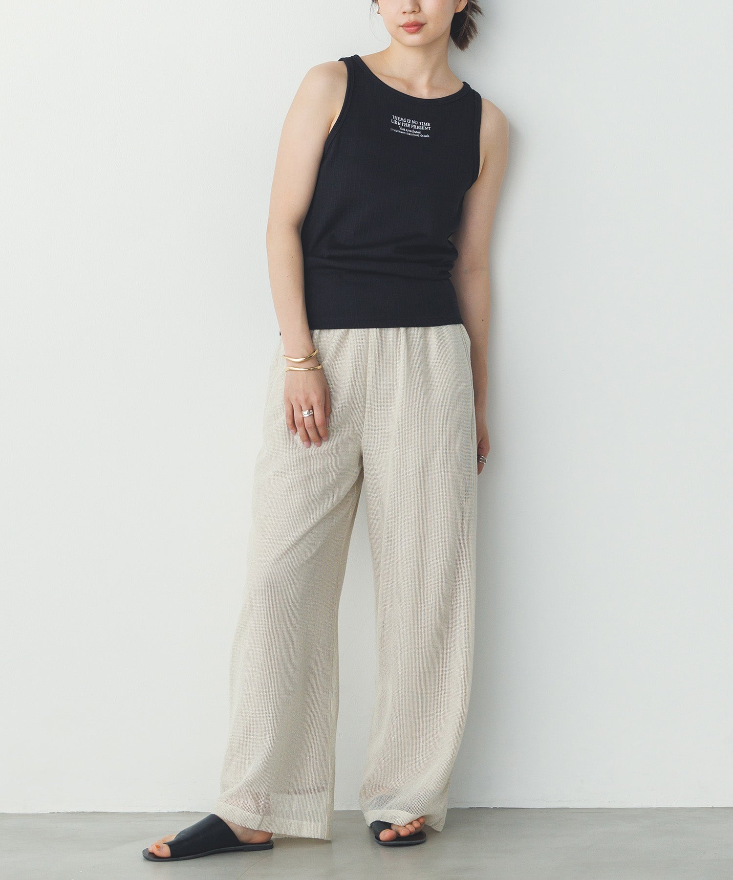 LOGO EMBROIDERY TANK TOP