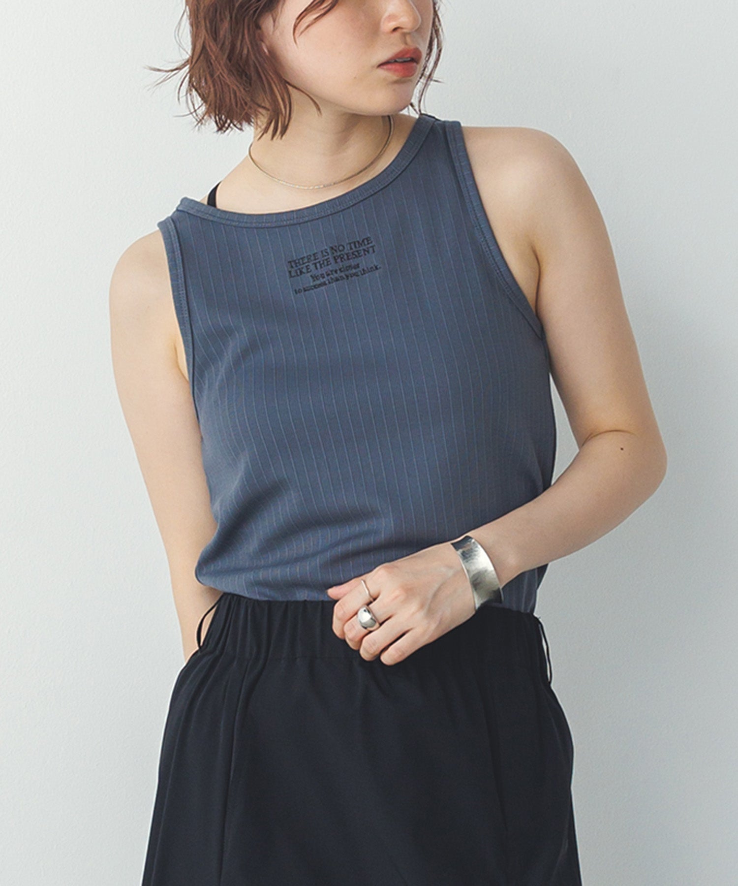 LOGO EMBROIDERY TANK TOP