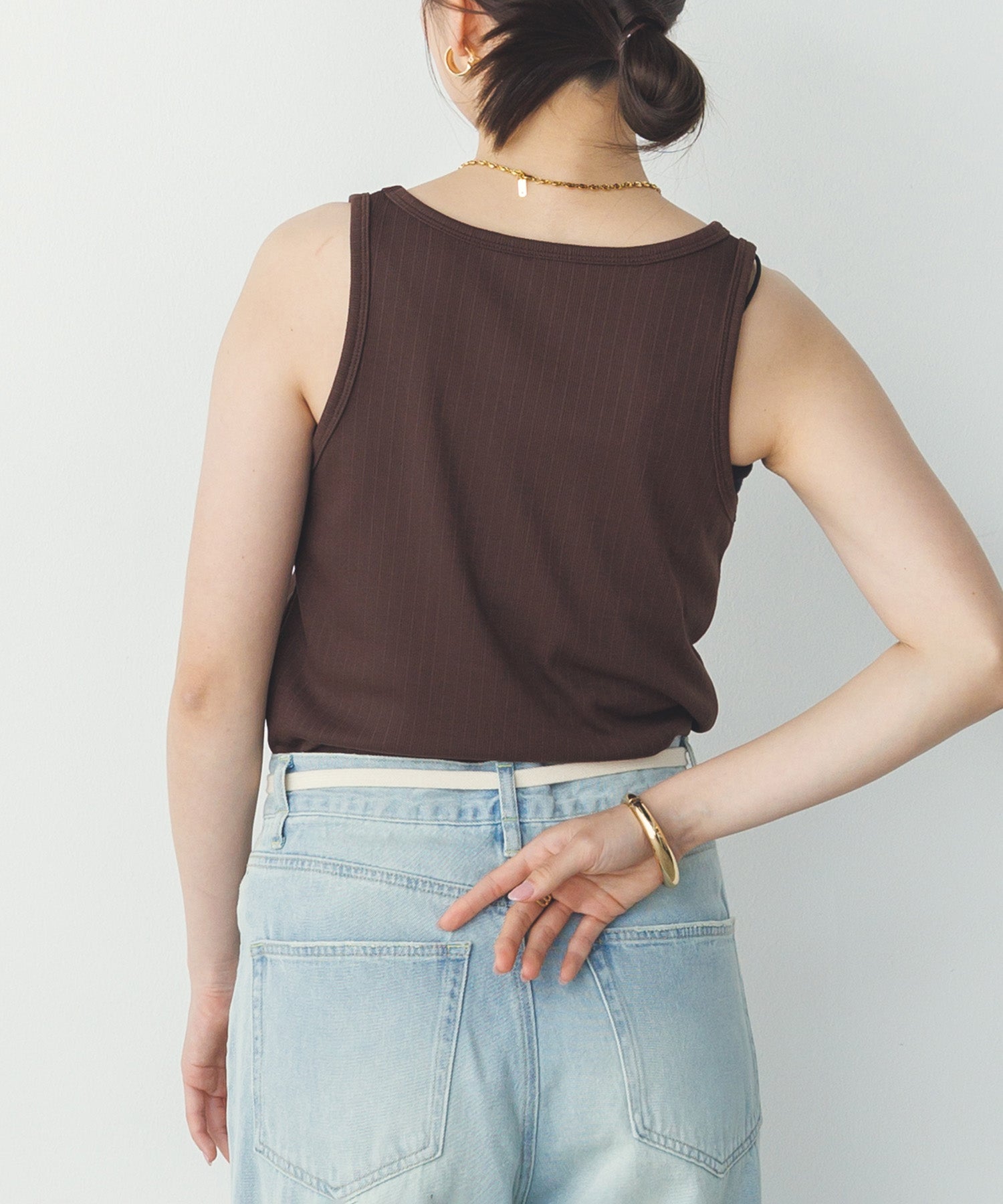 LOGO EMBROIDERY TANK TOP