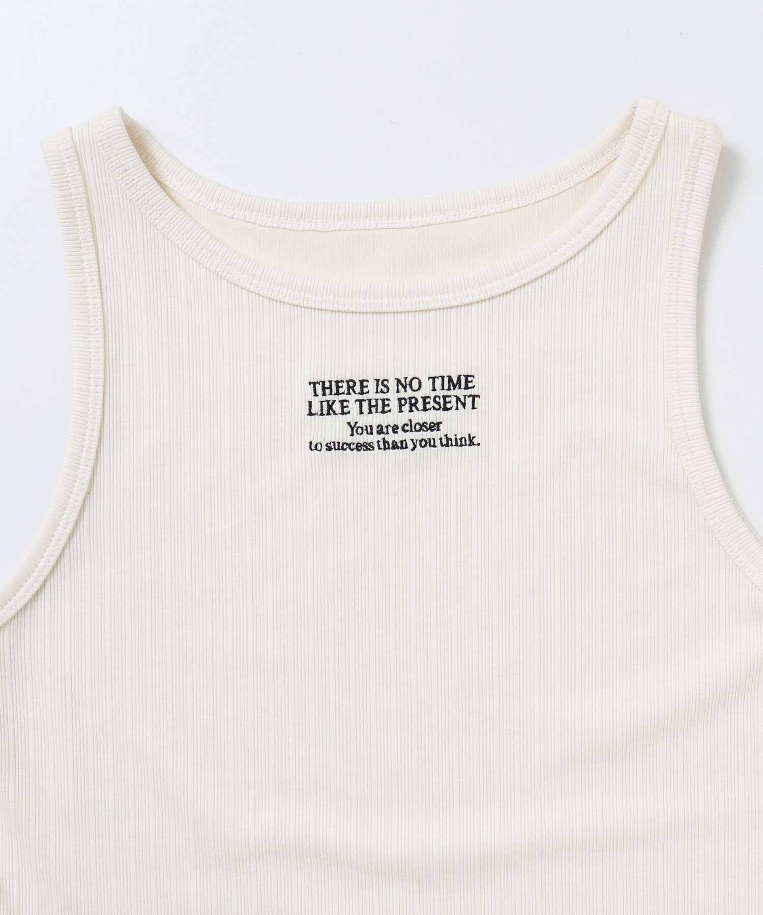 LOGO EMBROIDERY TANK TOP