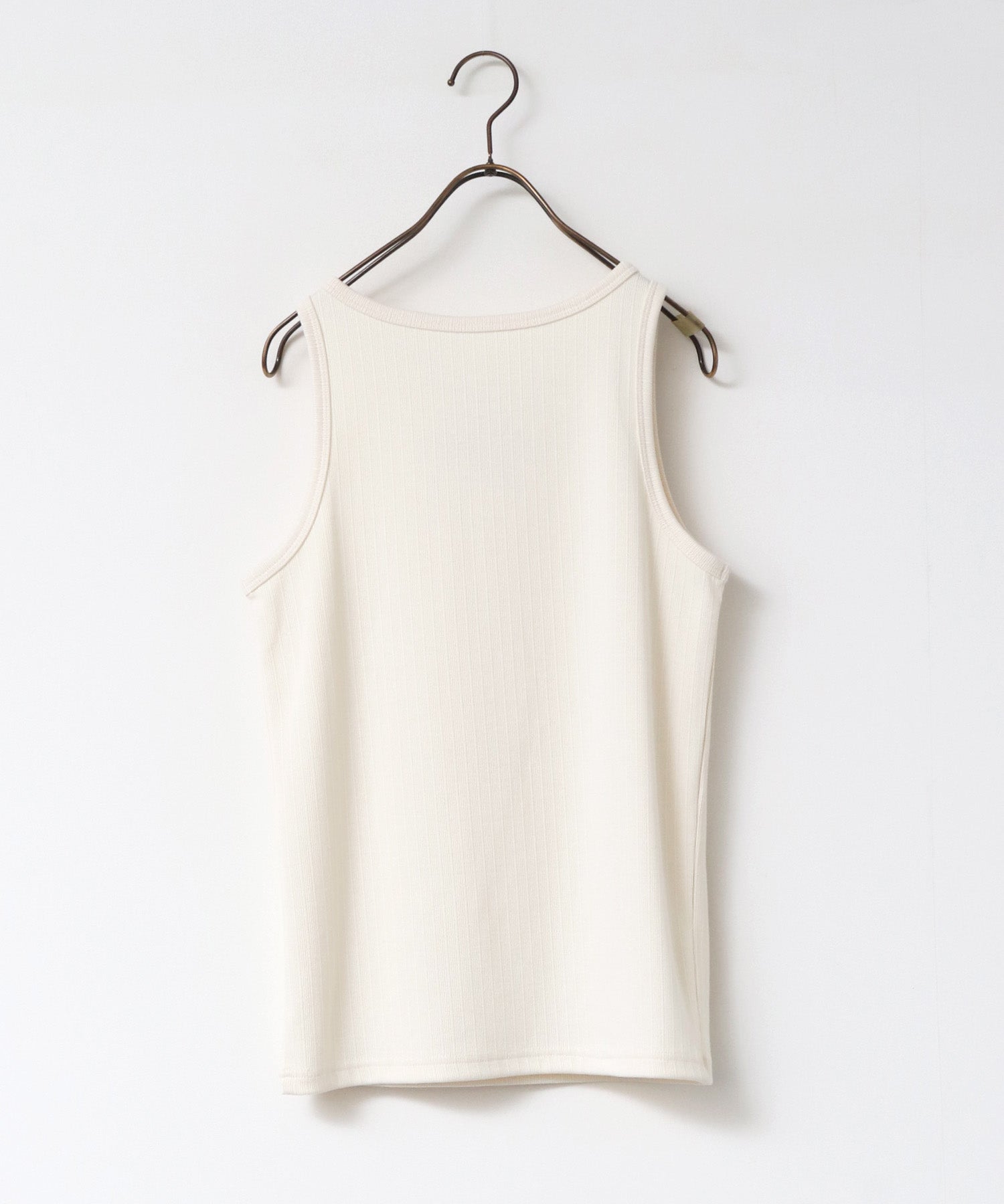 LOGO EMBROIDERY TANK TOP