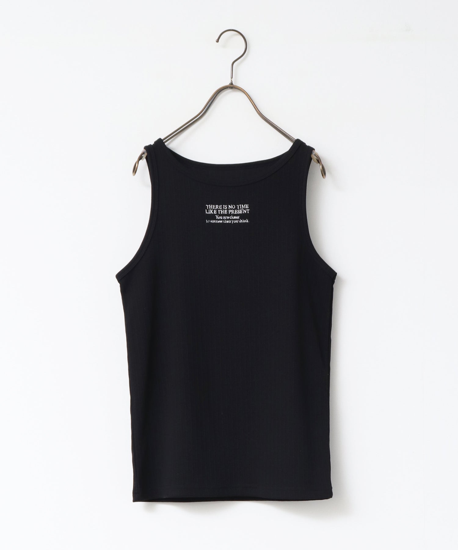 LOGO EMBROIDERY TANK TOP