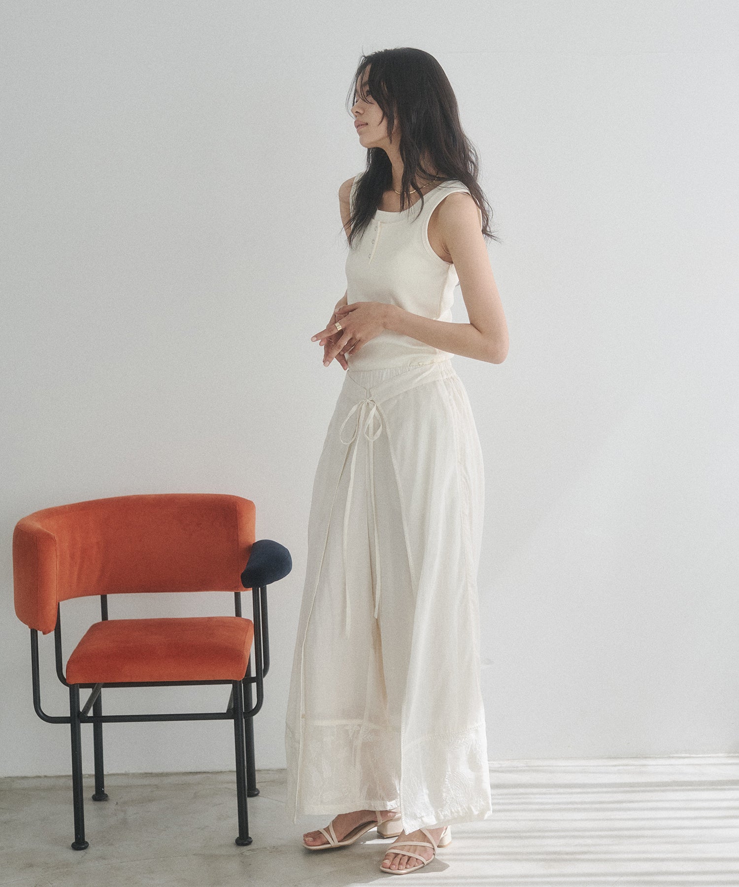 LAYERED RIBBED TANK TOP