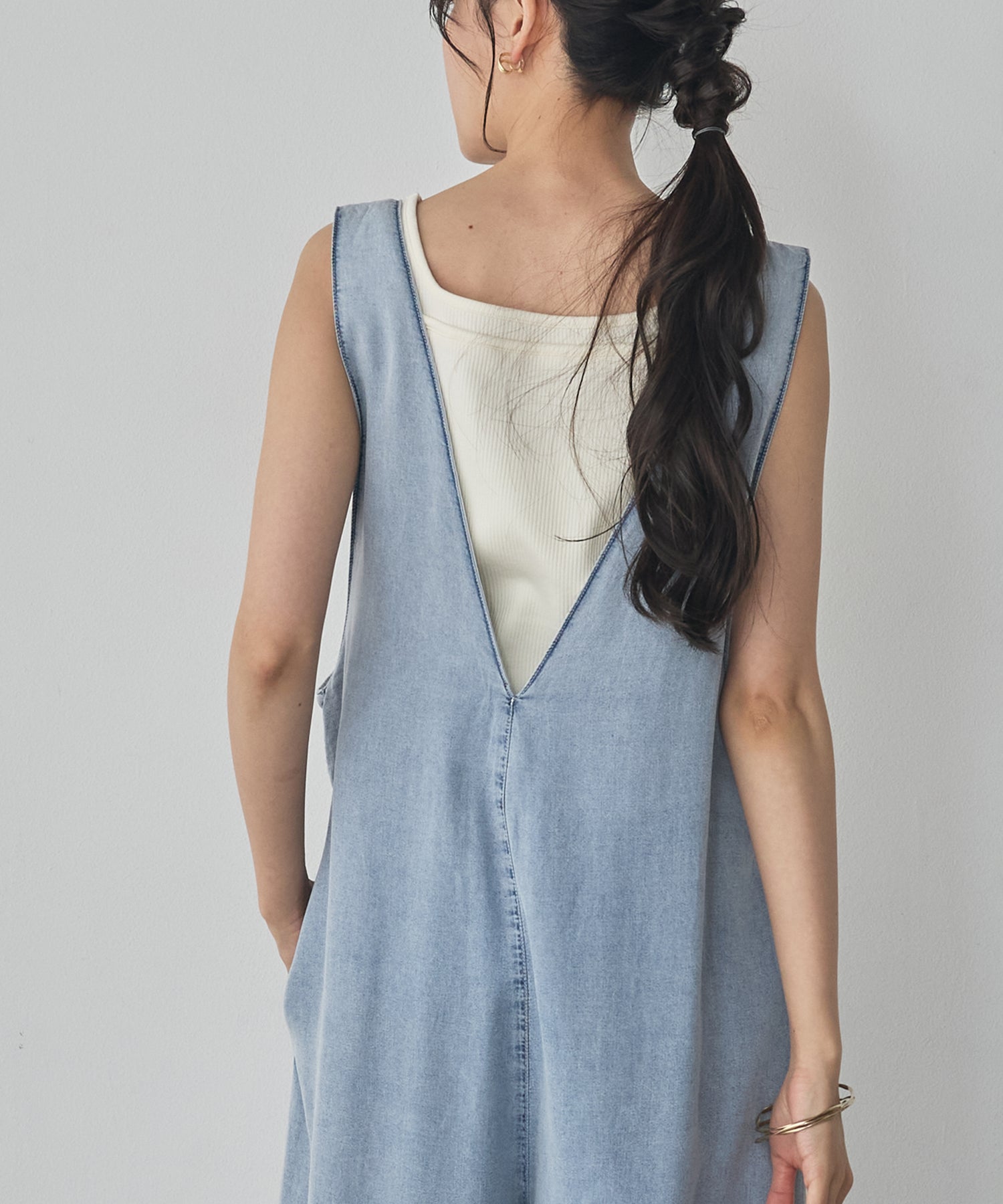 LAYERED RIBBED TANK TOP