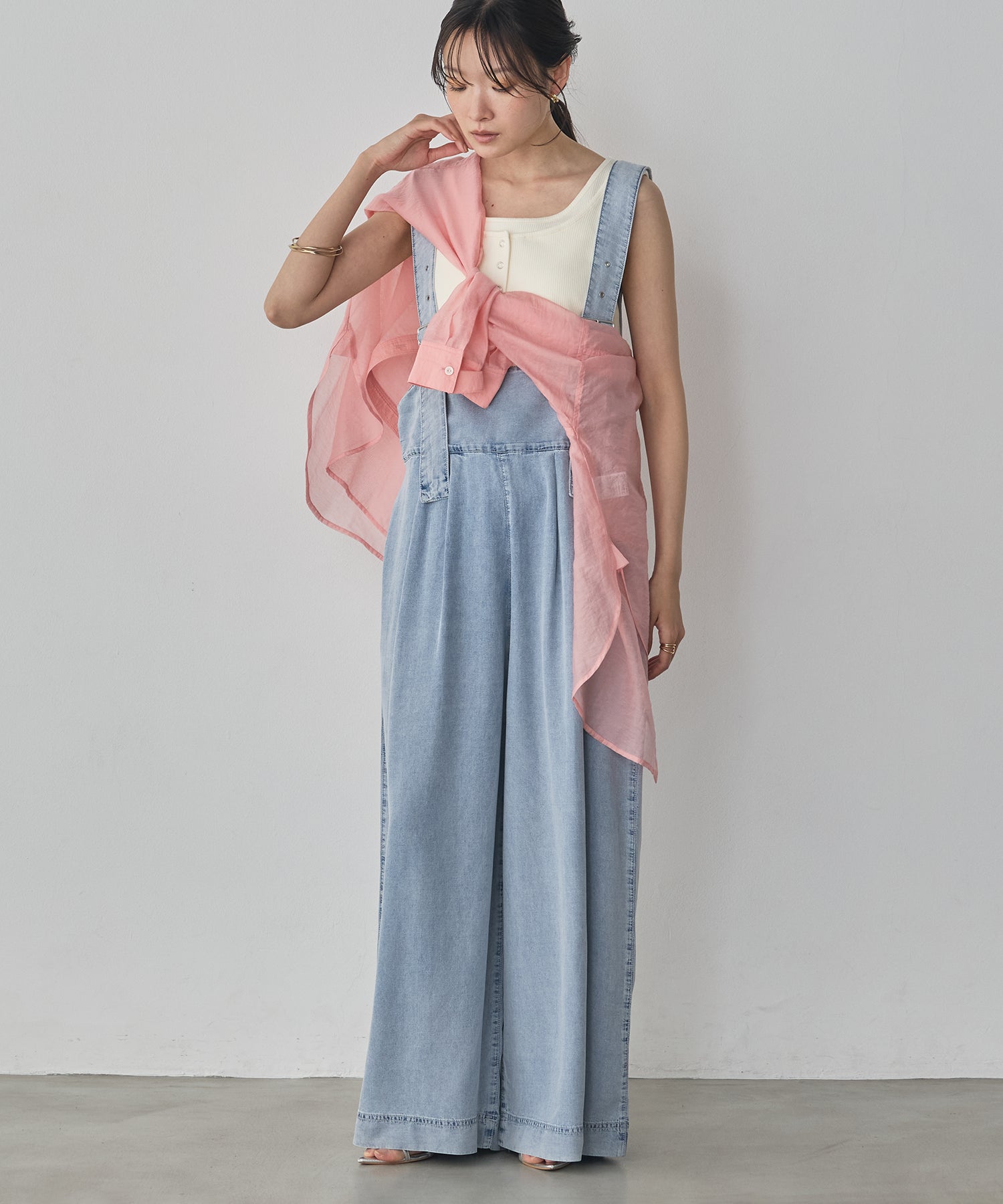 LAYERED RIBBED TANK TOP