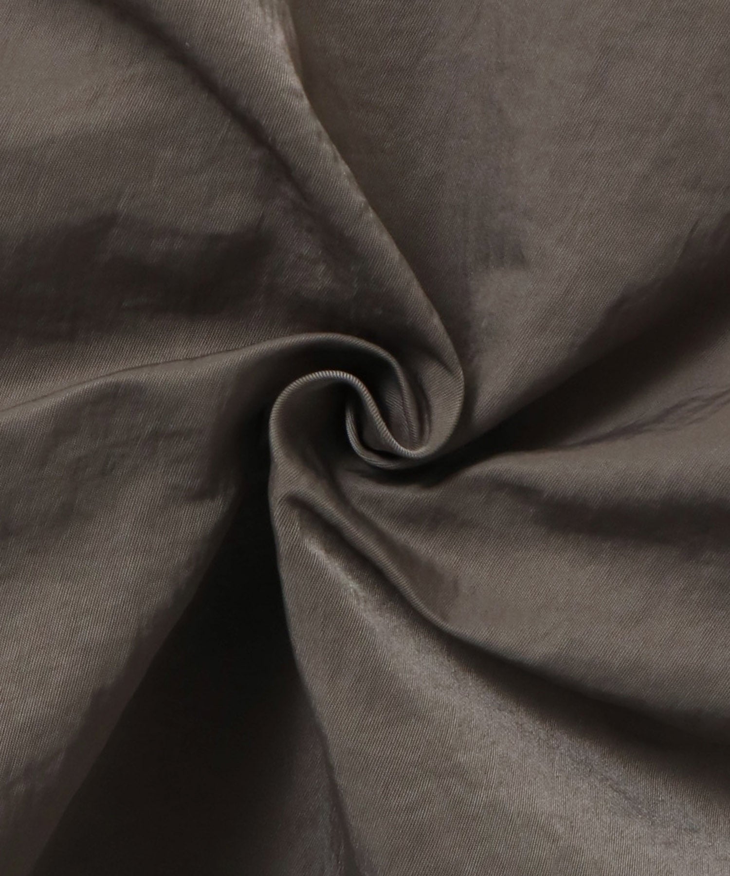 フロントジップ ウエストギャザー サロペット