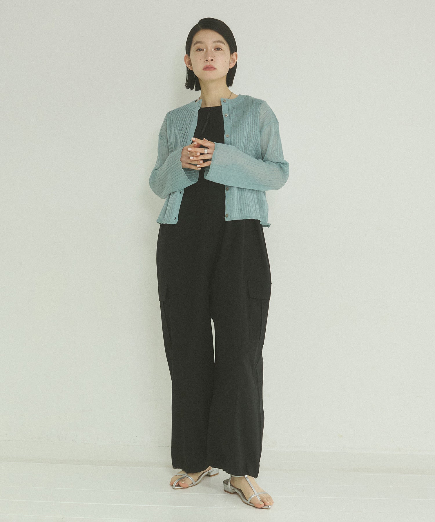 SIDE GATHER JUMPSUIT