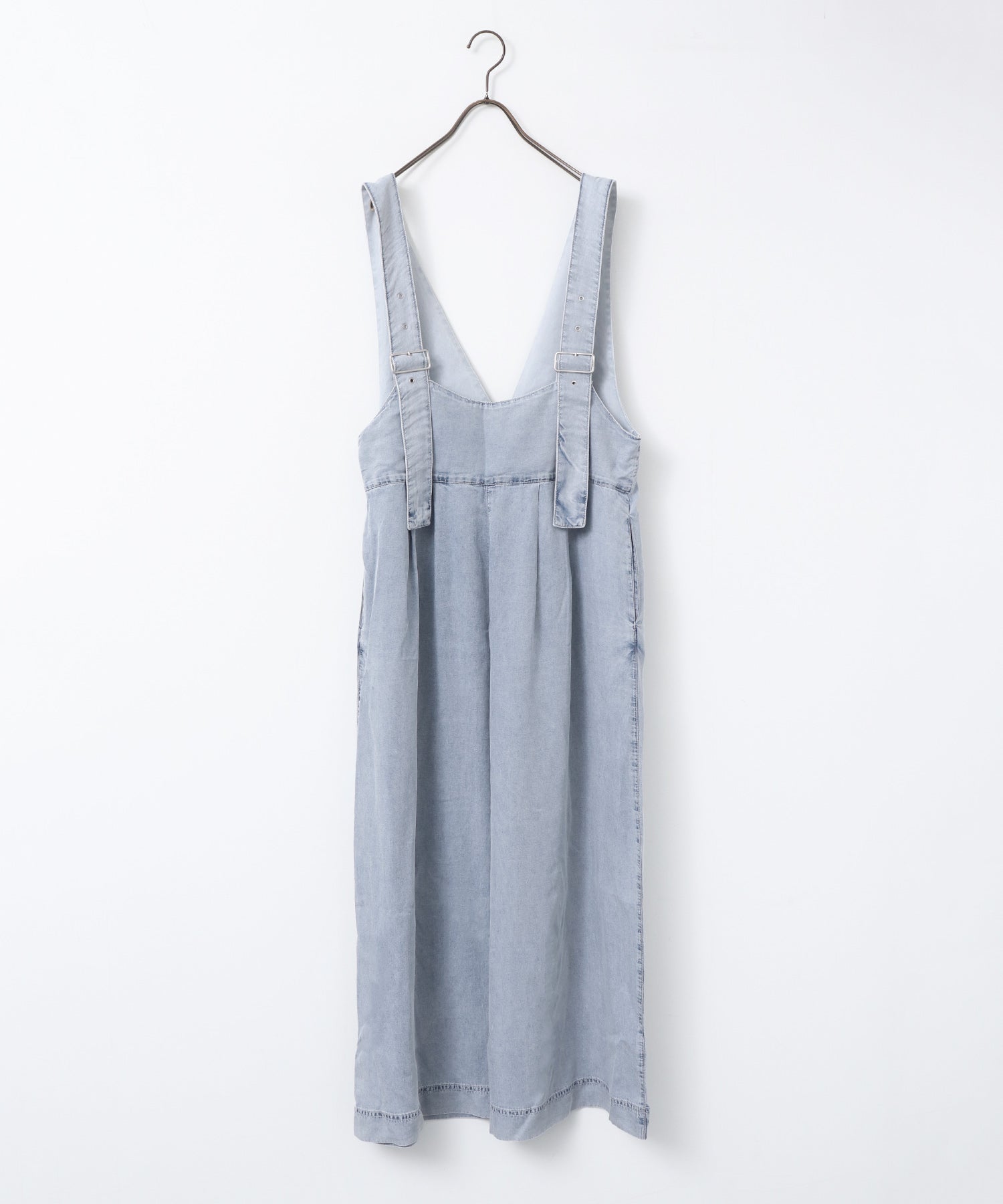 REVERSIBLE TENCEL DENIM OVERALLS